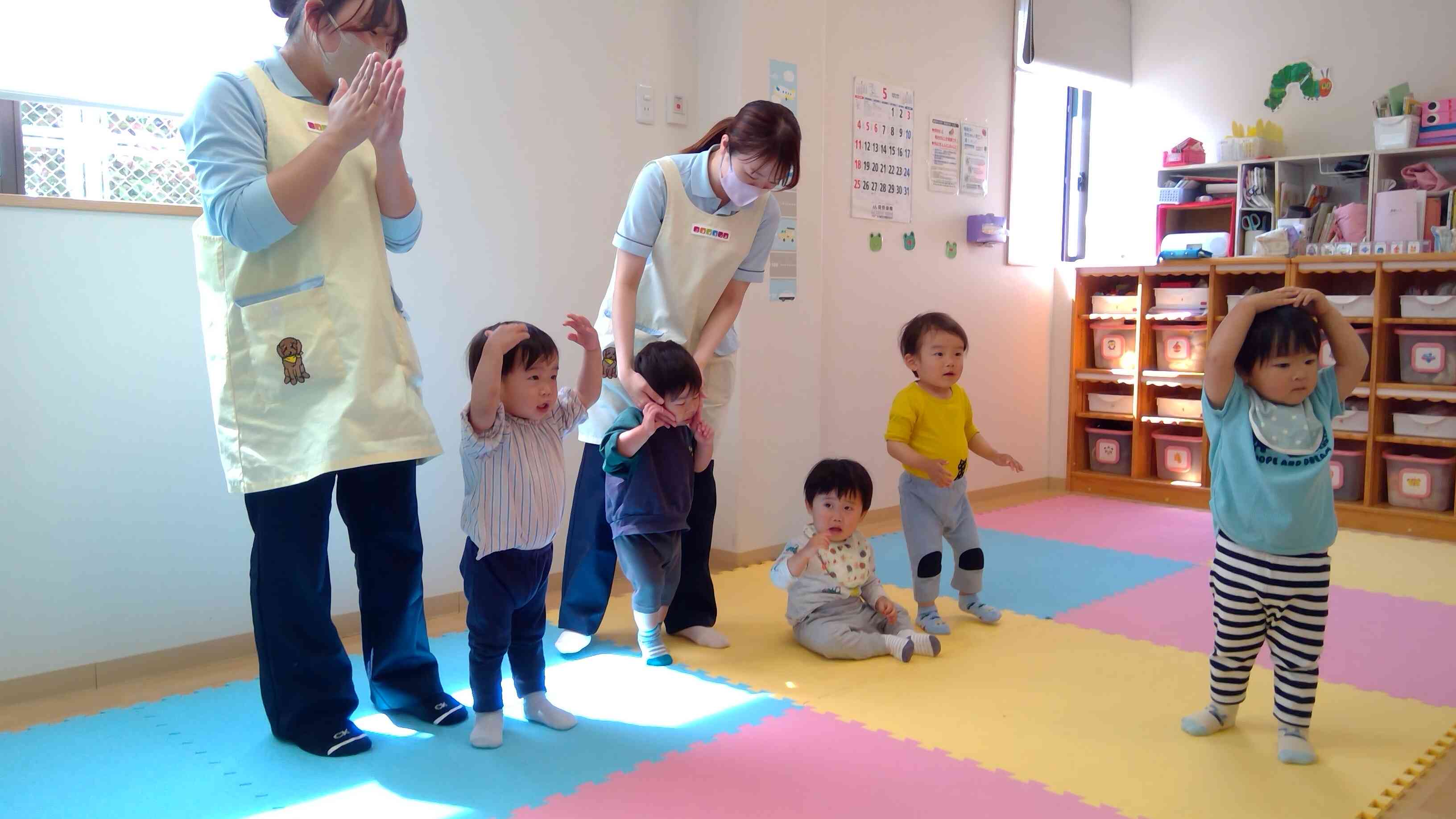 大きなまるができたね