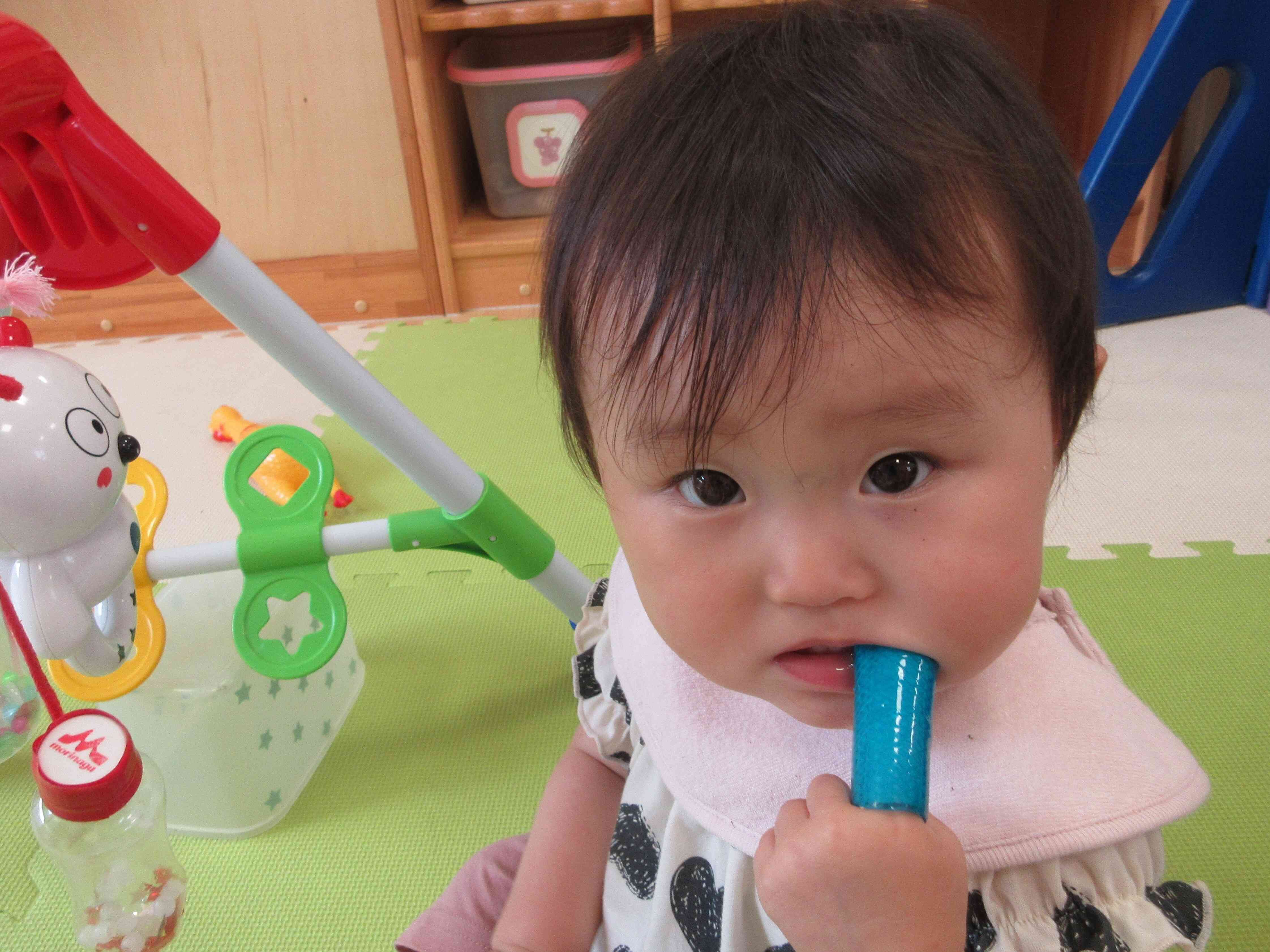 給食前はいっぱい遊ぶよ！