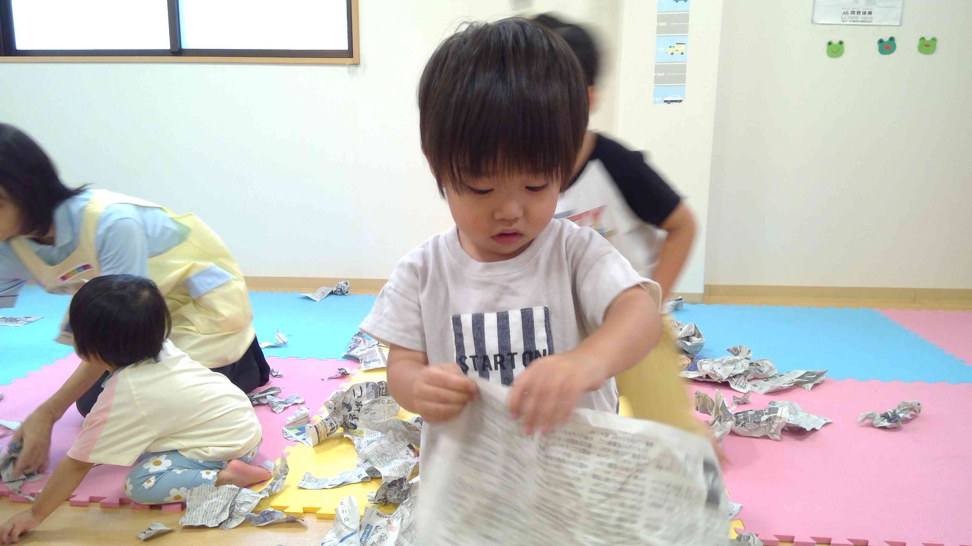 小さくちぎるって難しい…