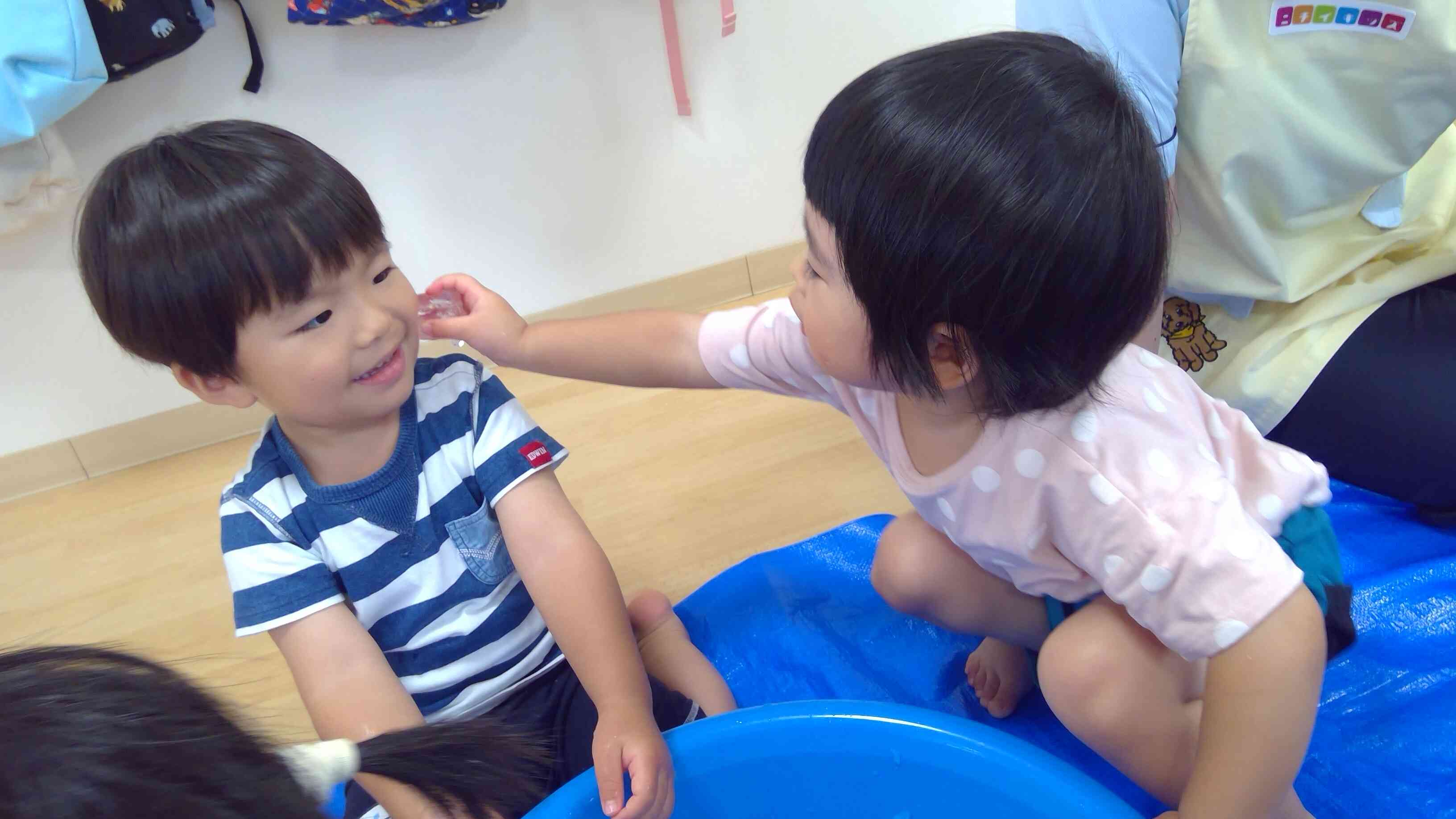 冷たくて気持ちいいよ