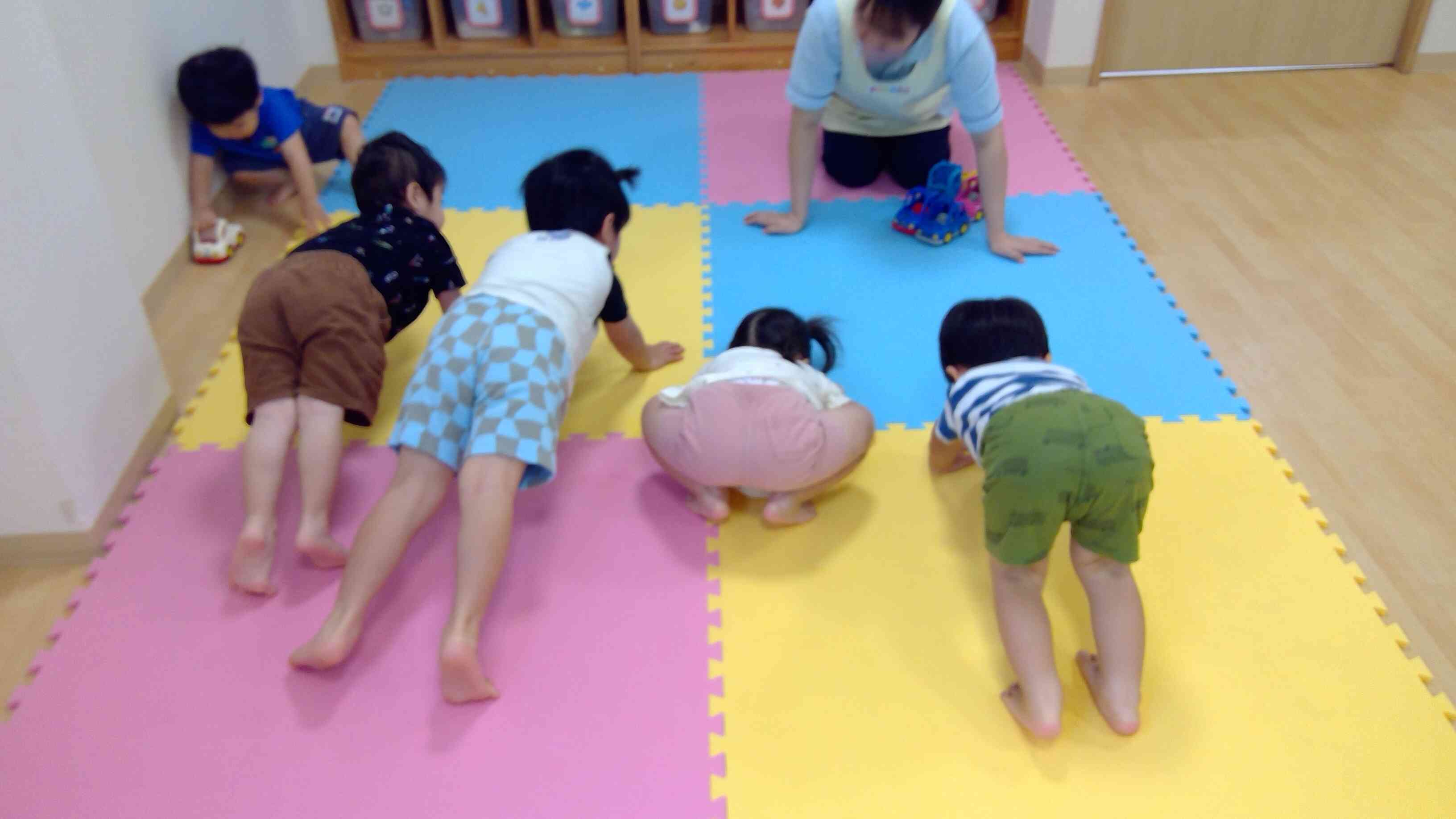 何故か急に筋トレが始まりました。