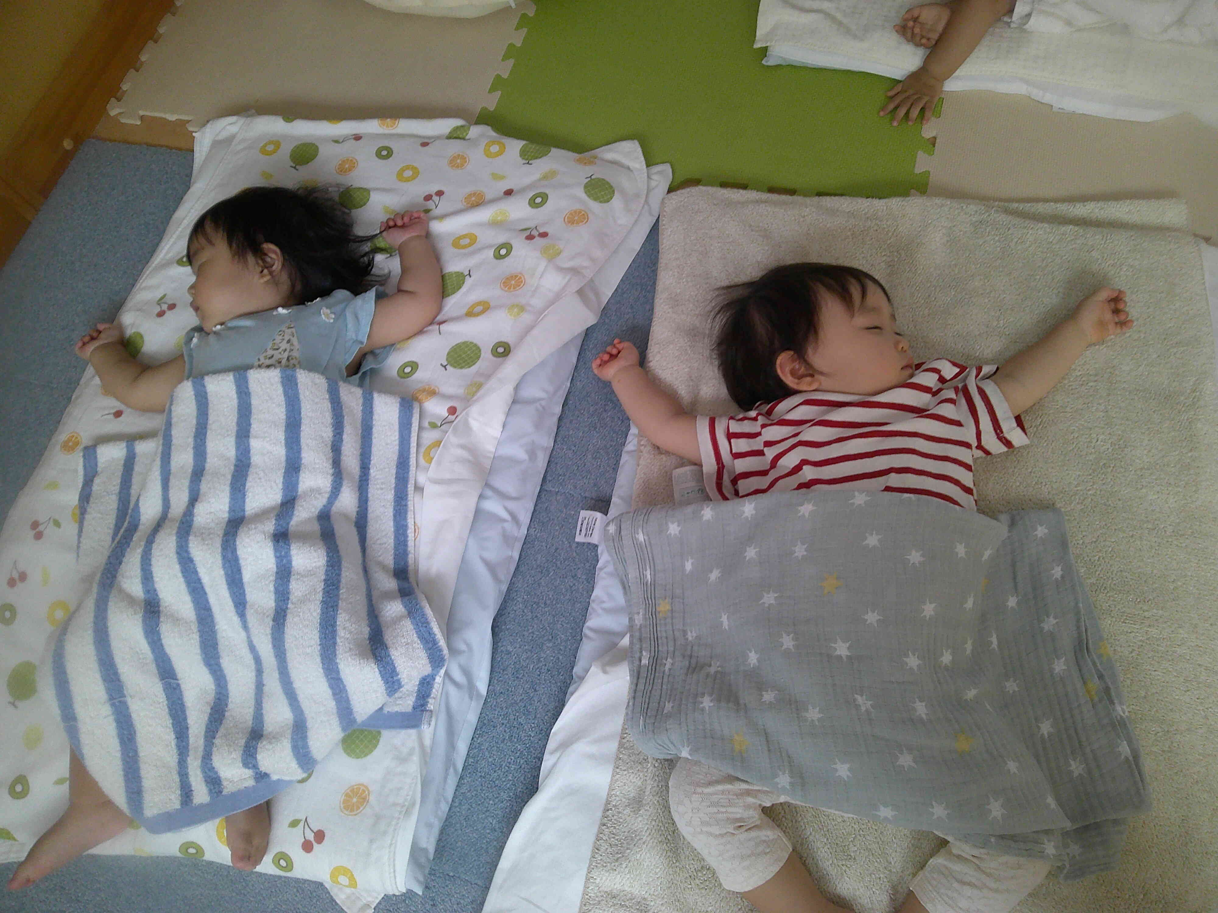 ぐっすり眠るよ。