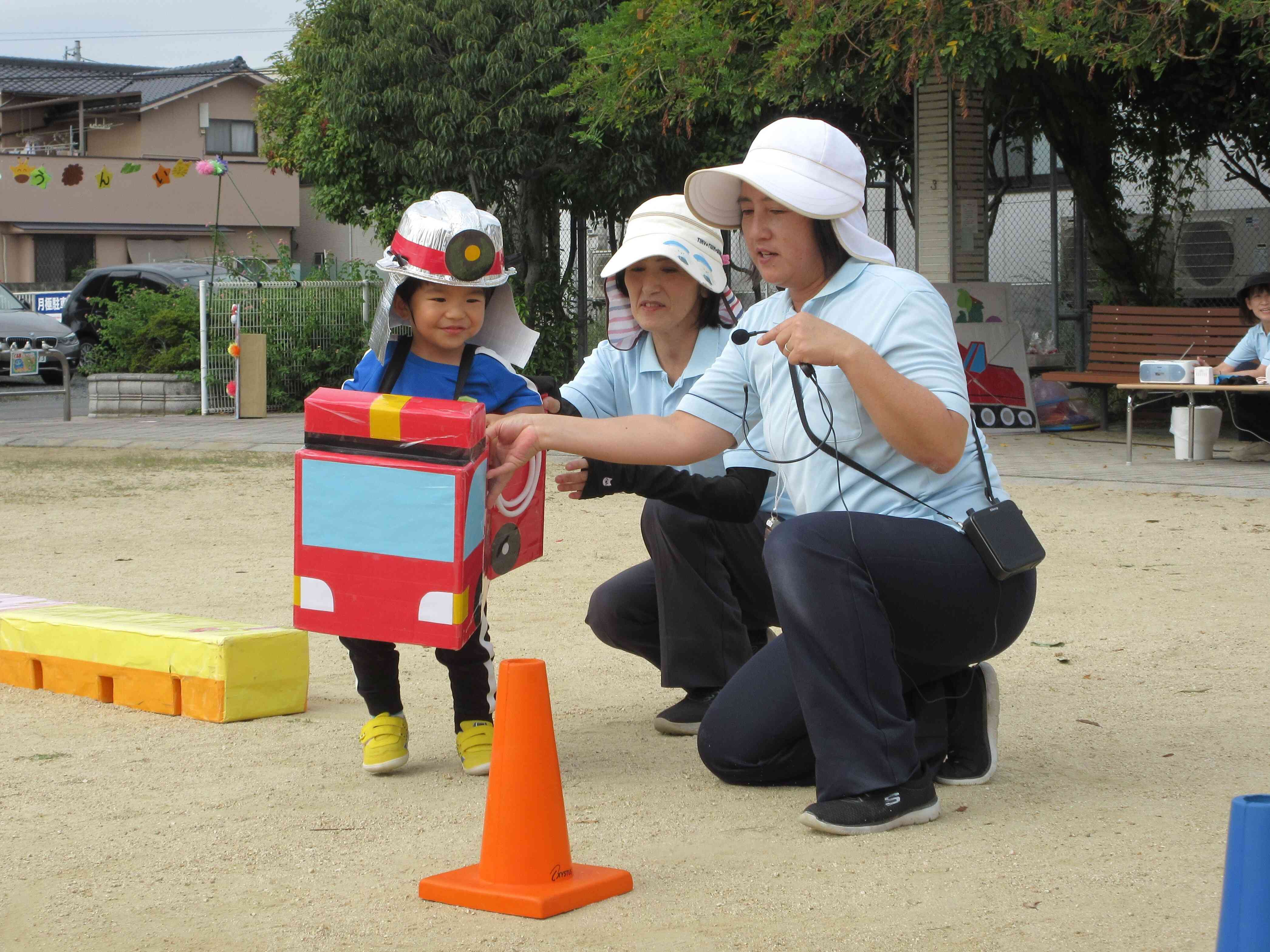 くねくね道も安全運転でね