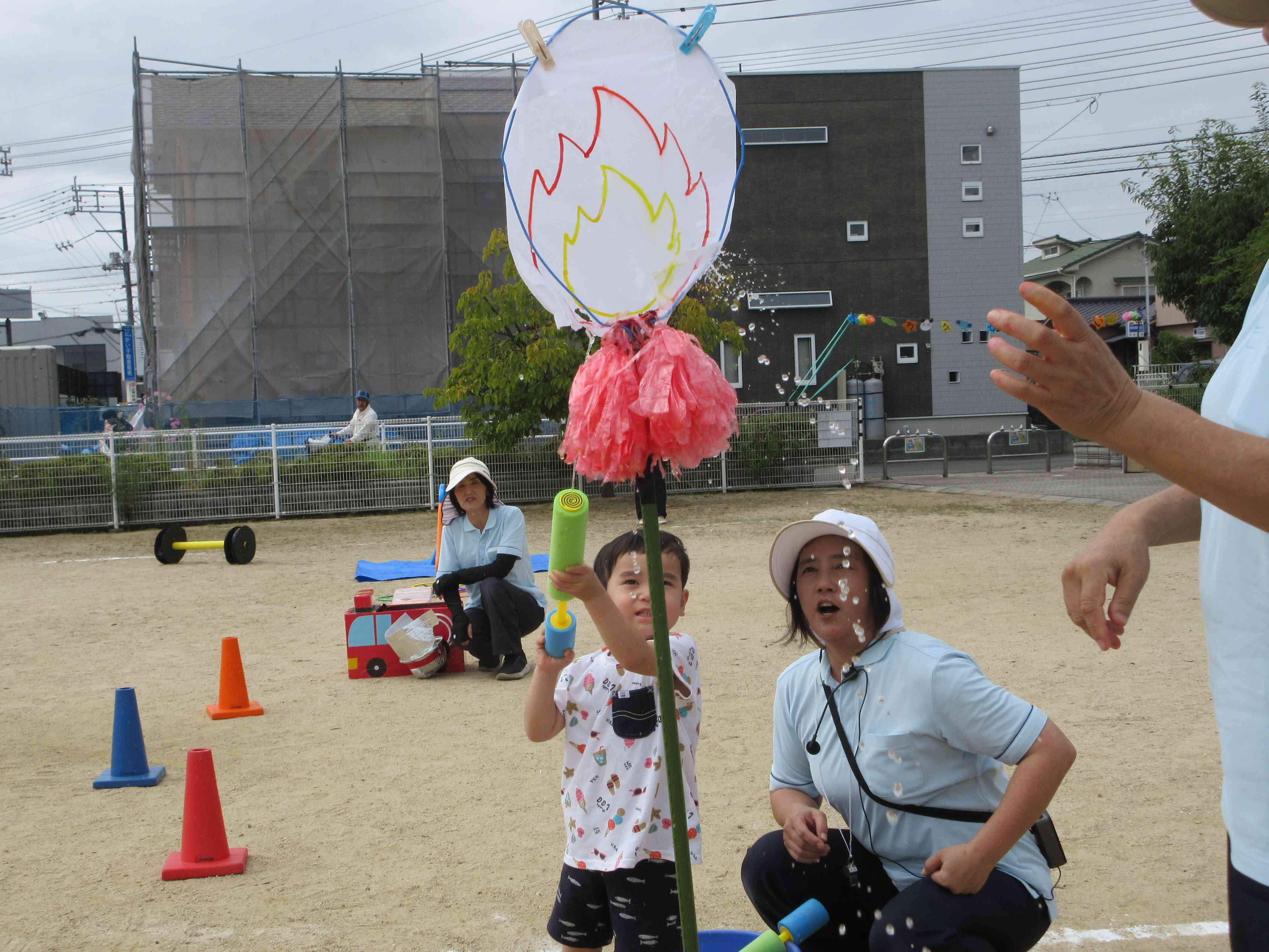 勢いをつけて「せーの。」