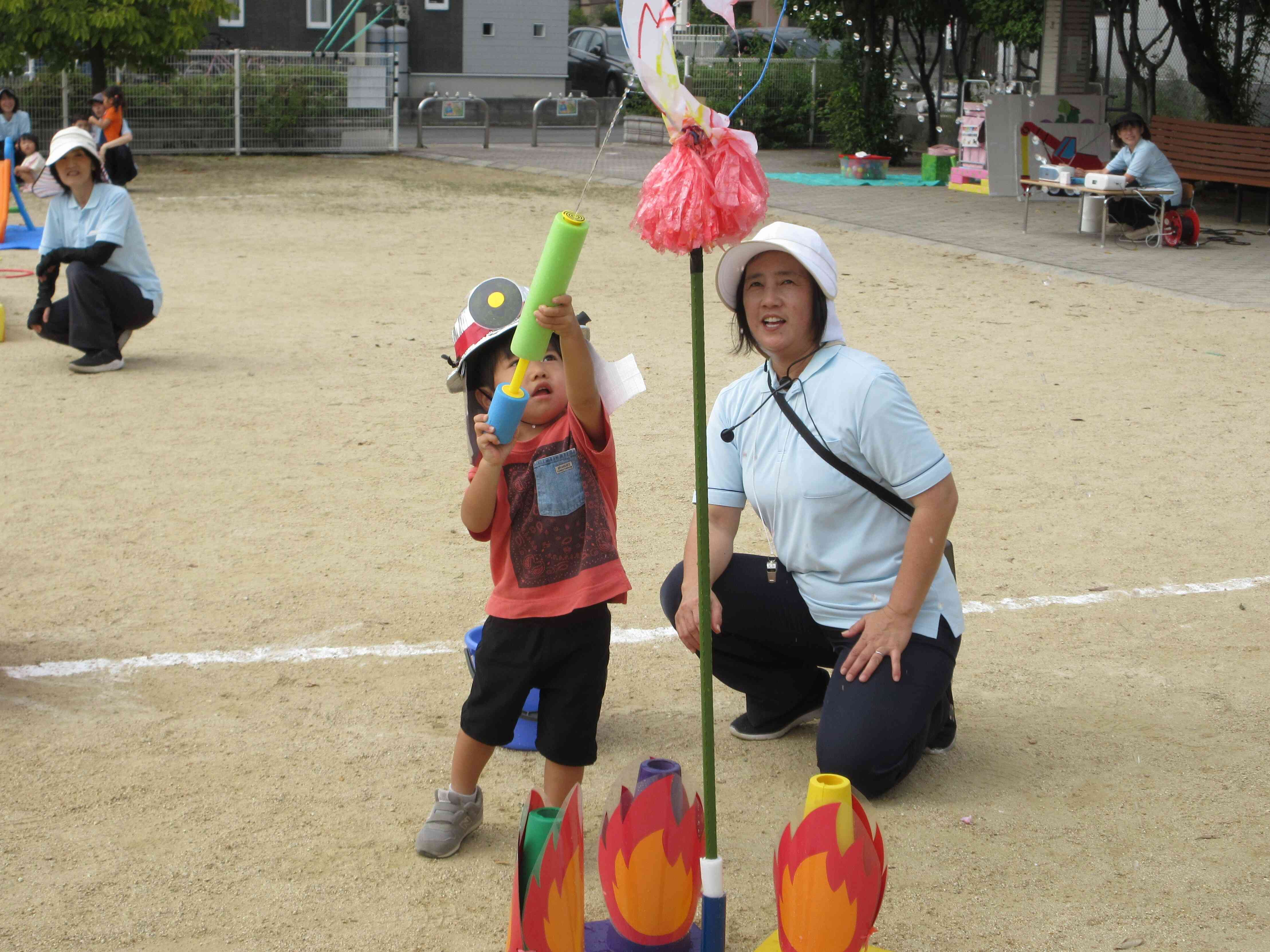 狙いを定めて