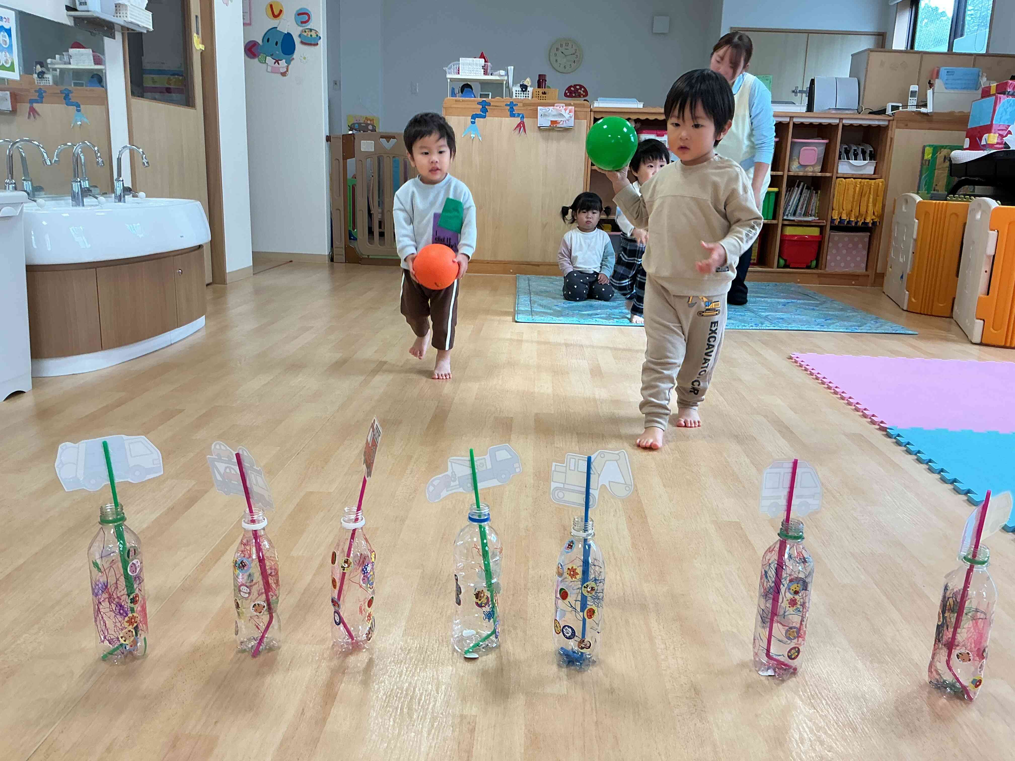 ねらって、ねらって！