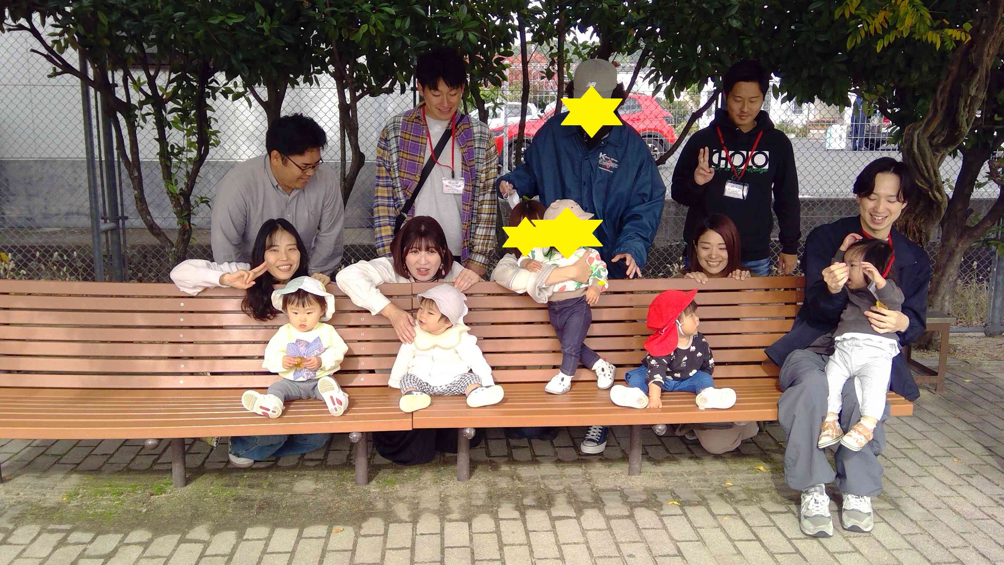 公園で遊んだよ！