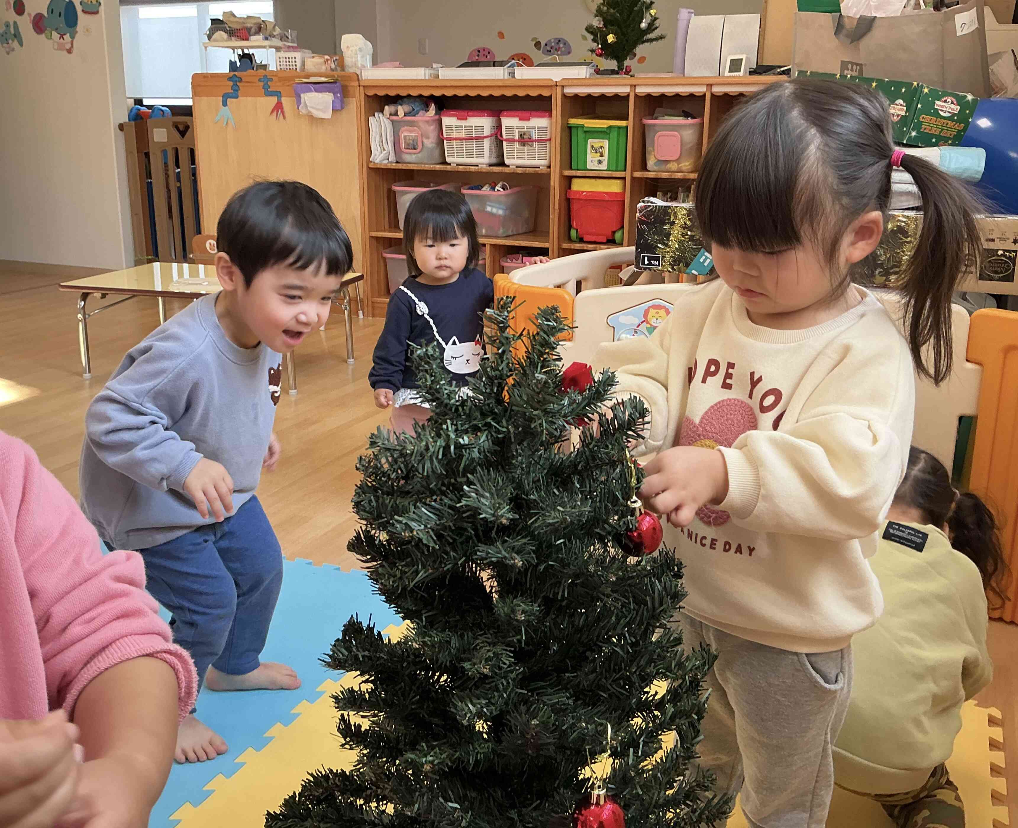 クリスマスの準備はバッチリ！