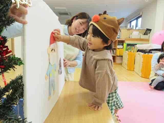 サンタさんの帽子は