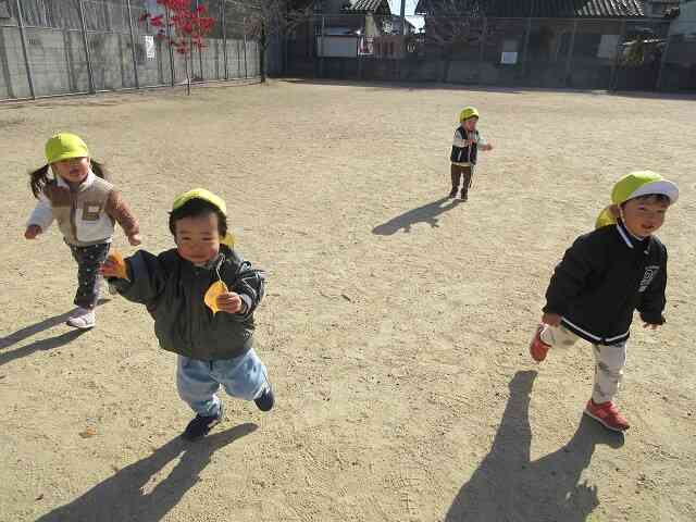 お散歩大好き！あひる組(1歳児）