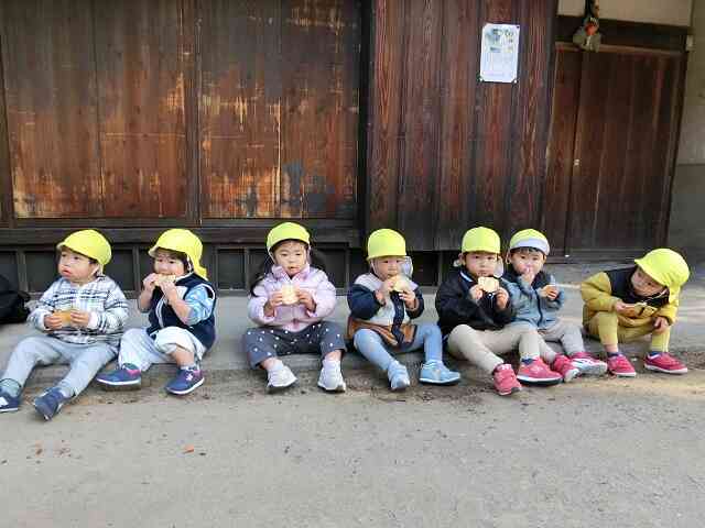 お外での楽しみ！あひる組（１歳児）