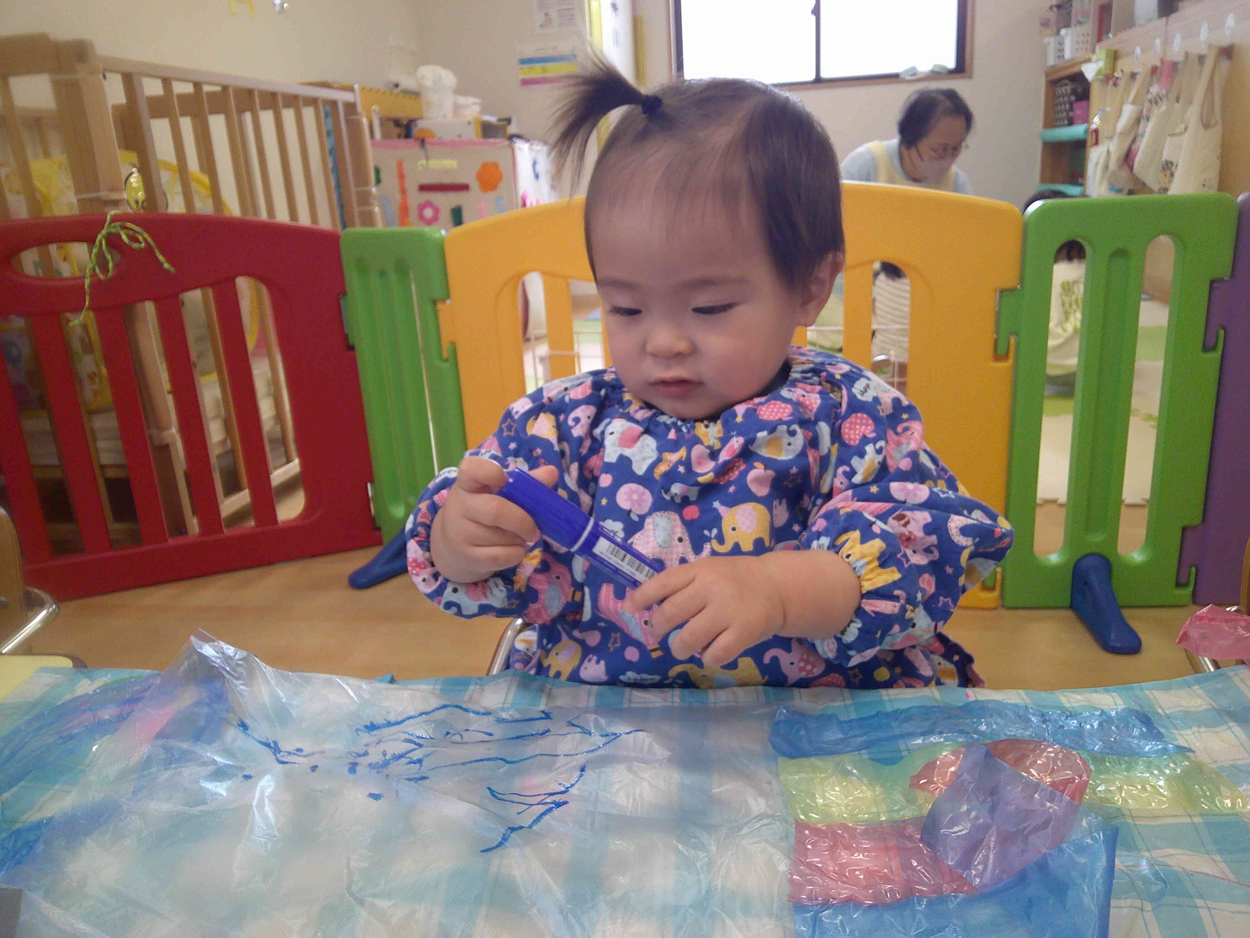 お絵かき楽しいね♪