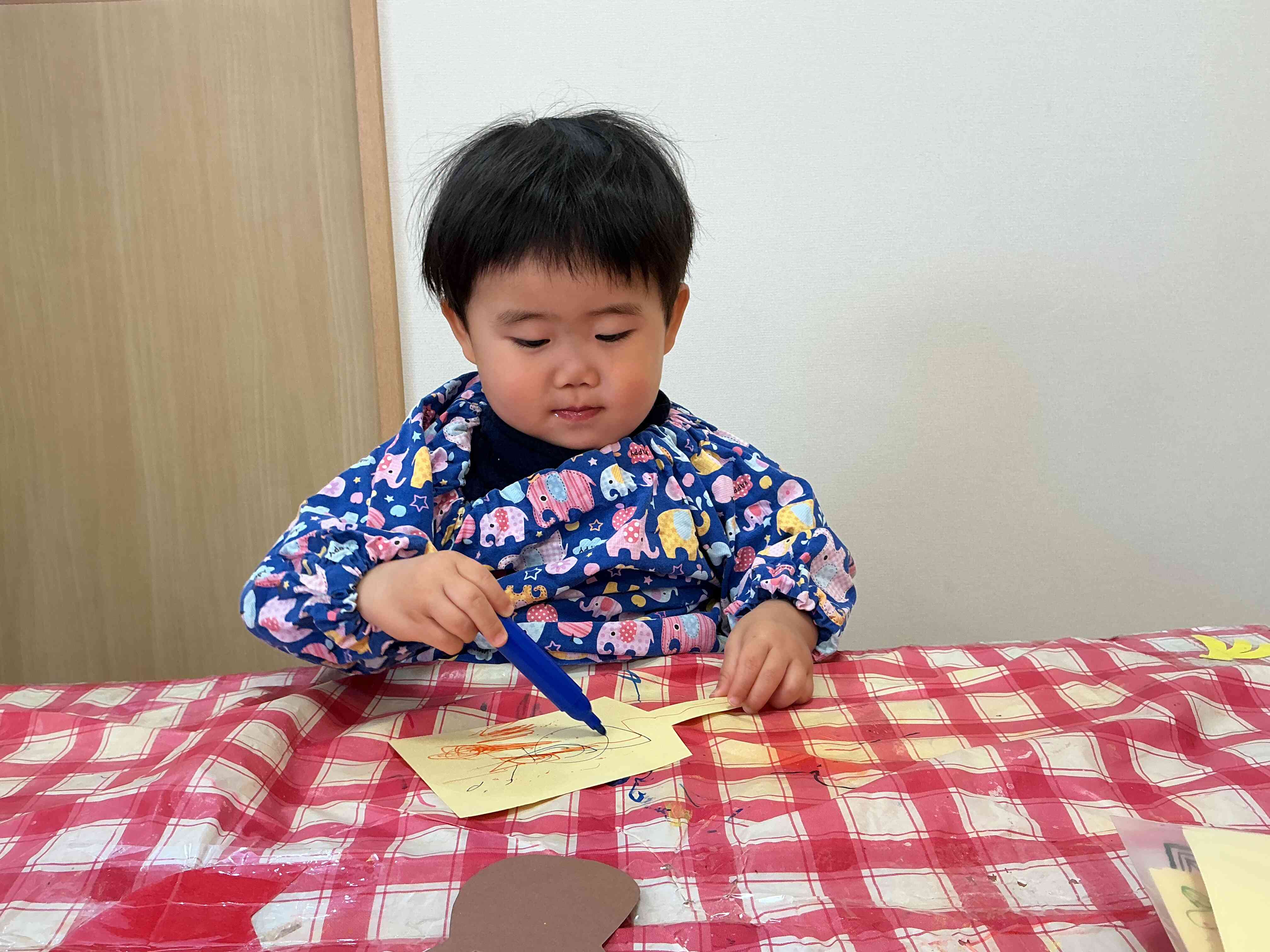 たくさん描くよ