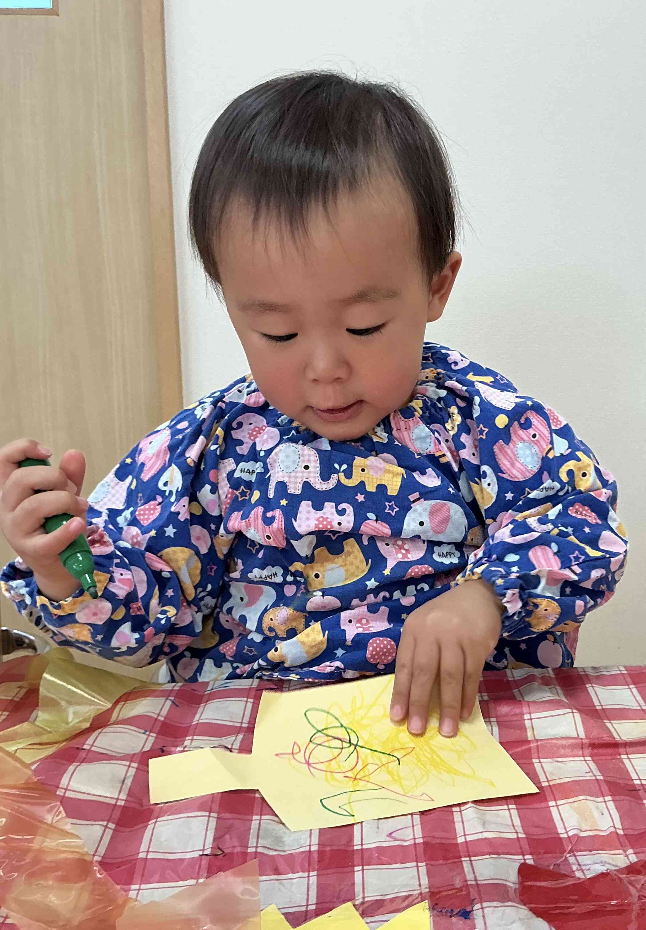 色々な色で描いたよ