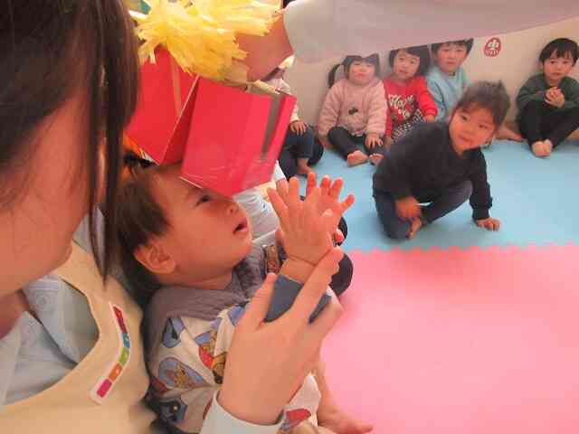 獅子舞に噛んでもらったよ