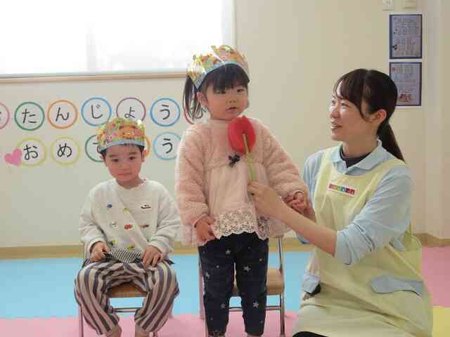 ３歳！と大きな声で答えたよ