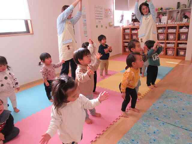 さあ、体を動かして