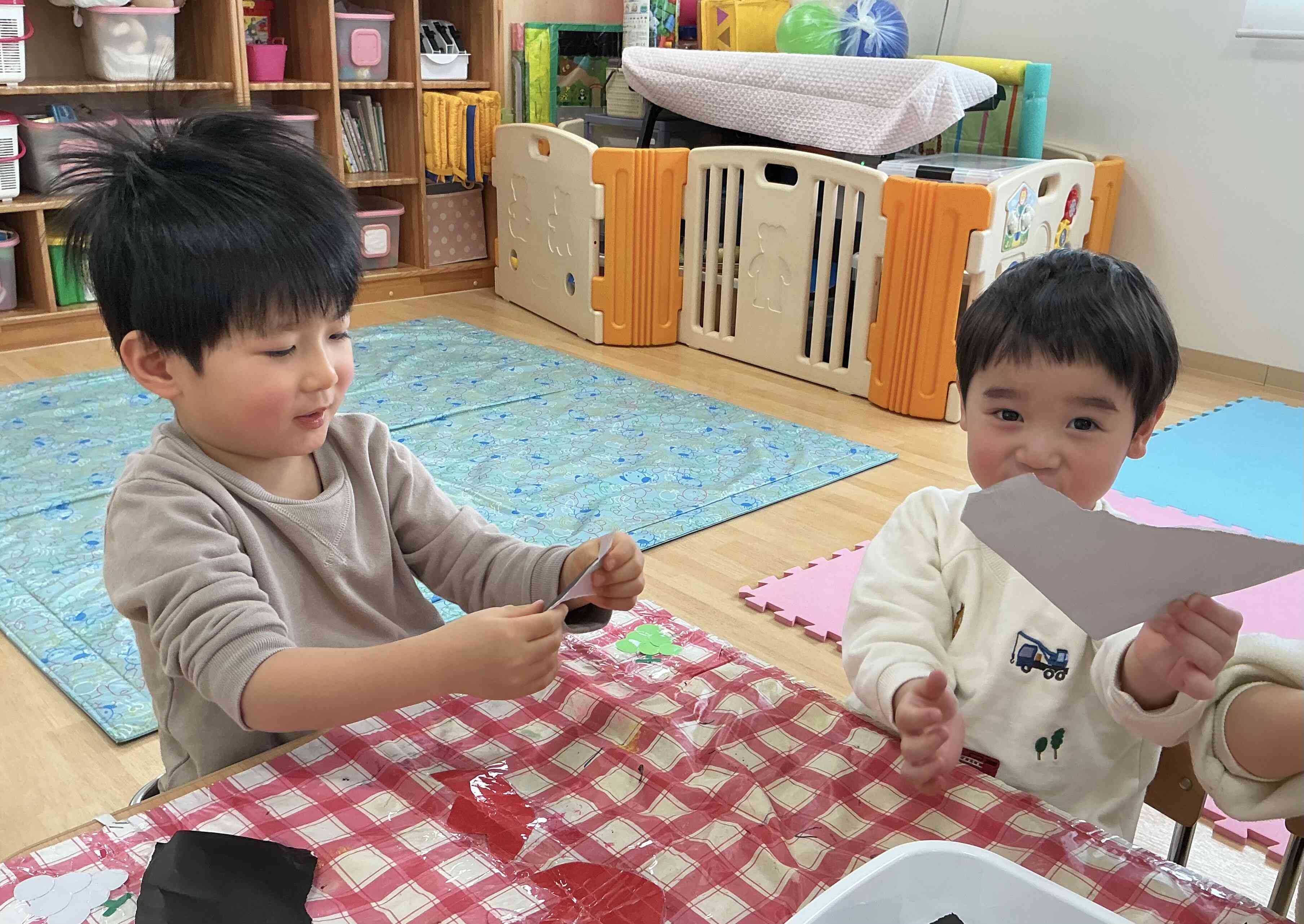 おにのパンツも作ったよ。