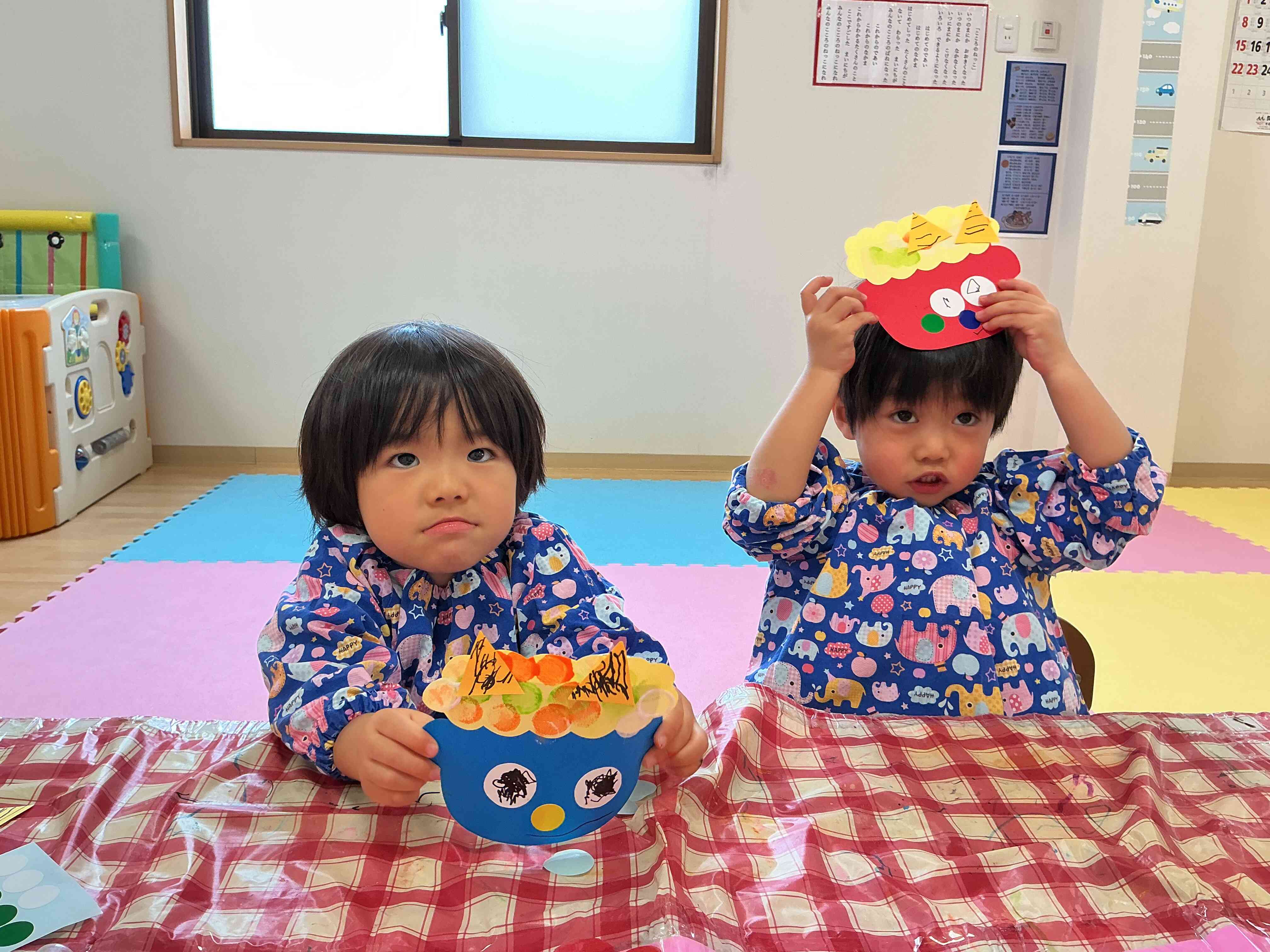 「鬼の顔ってこんな顔？」