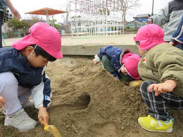 砂場遊び