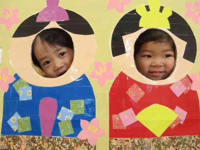 可愛いお内裏様とお雛様