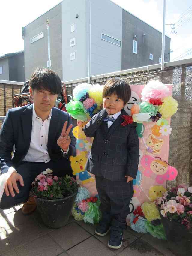 おめかししてかっこいいね