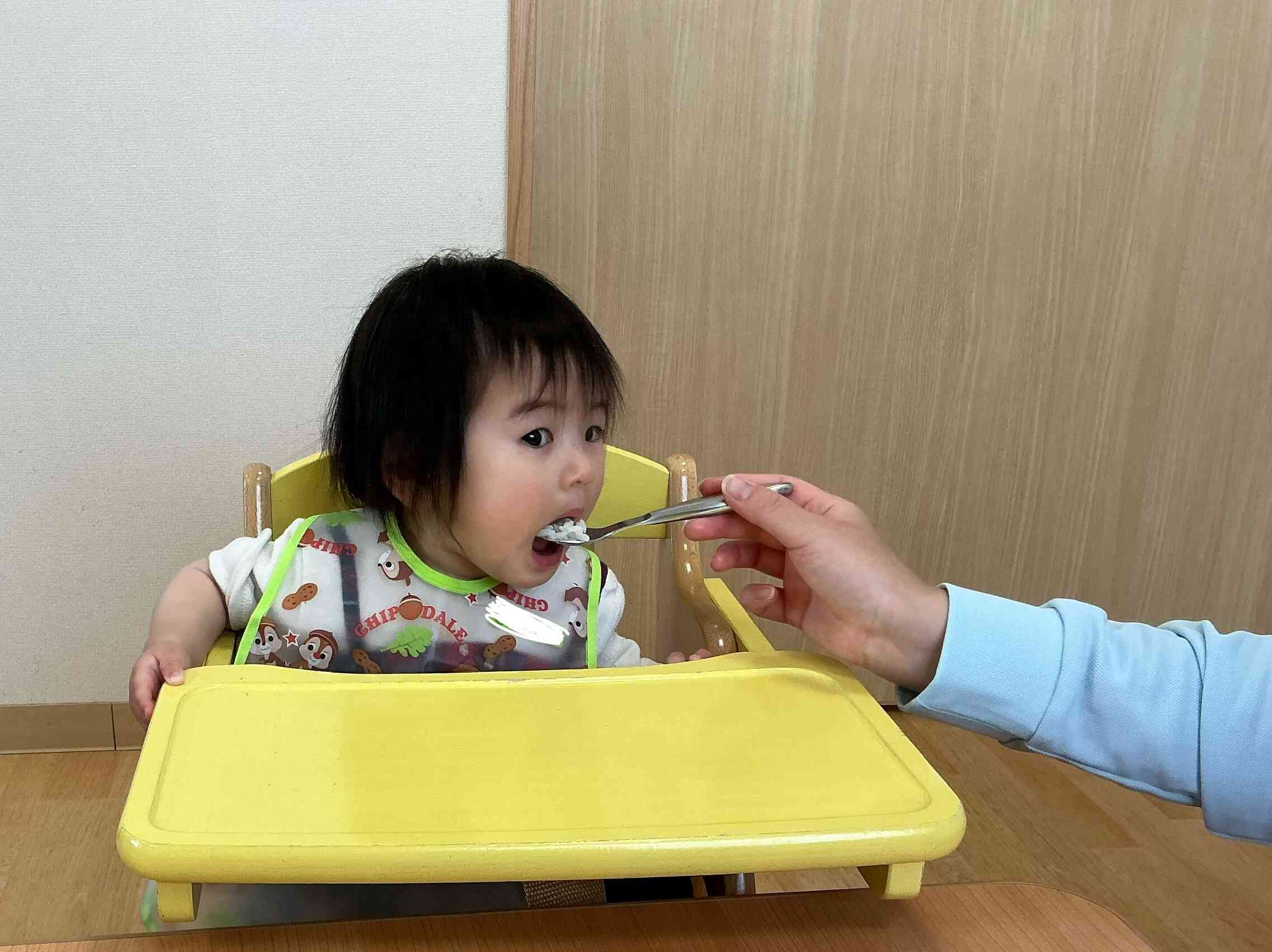 大きな口でアーン！