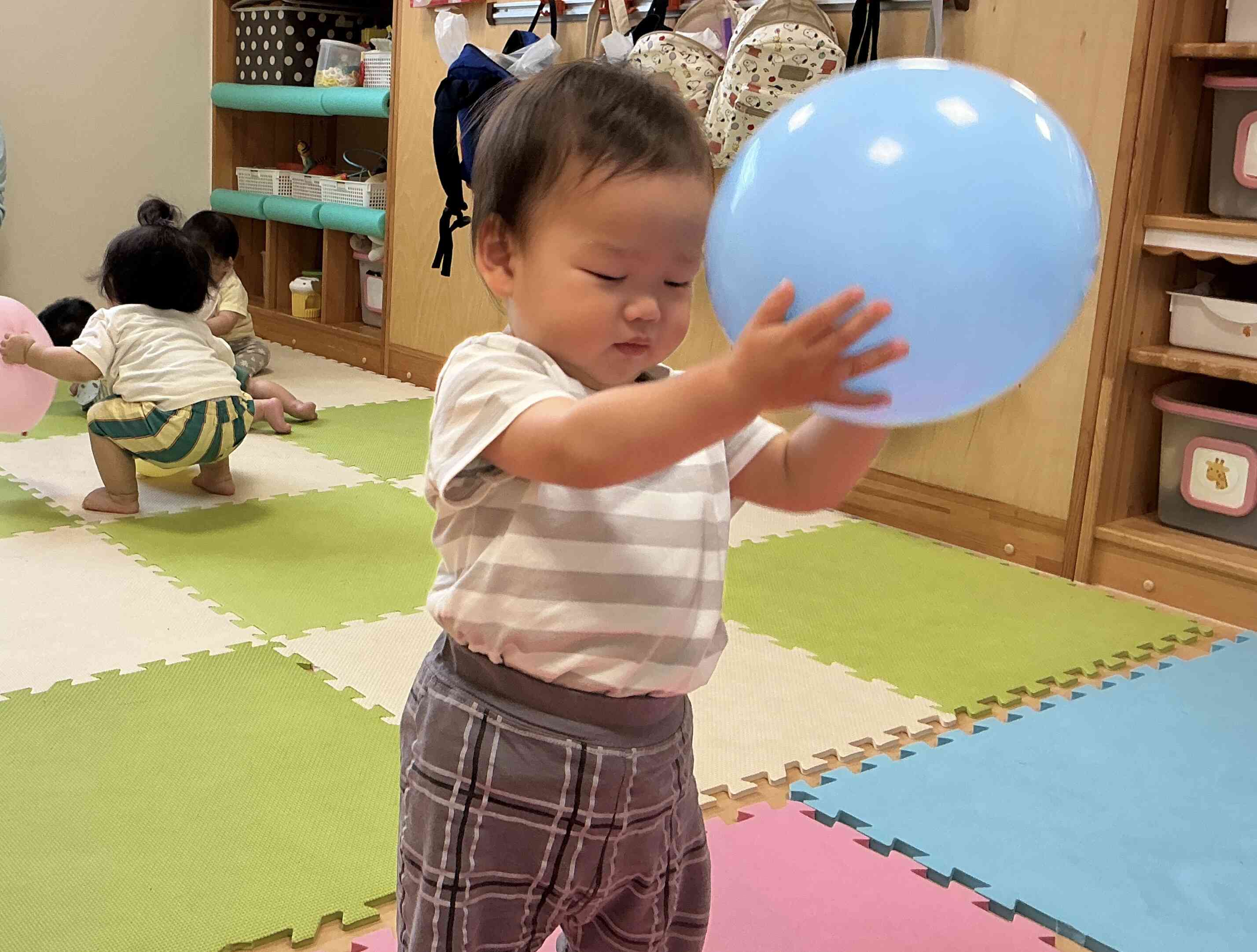 風船ぽーい！