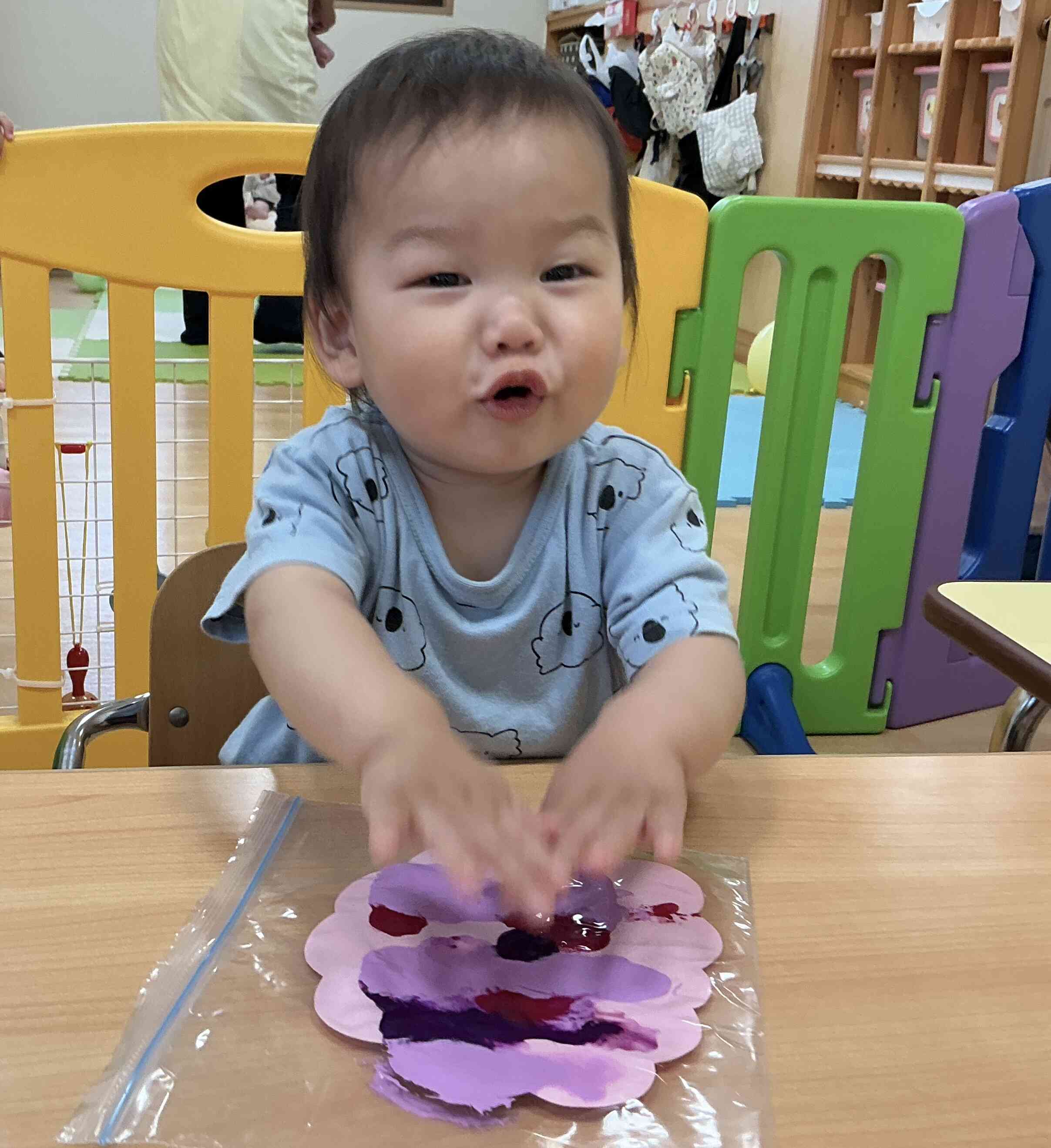 6月の遊び!ひよこ組(0歳児)