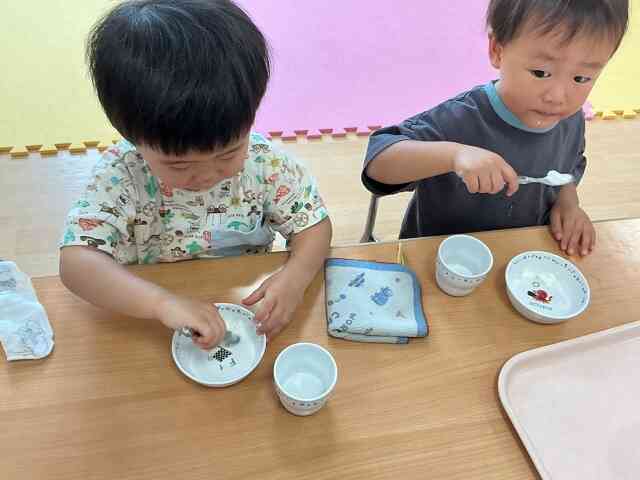 自分で作ったアイスクリームは格別