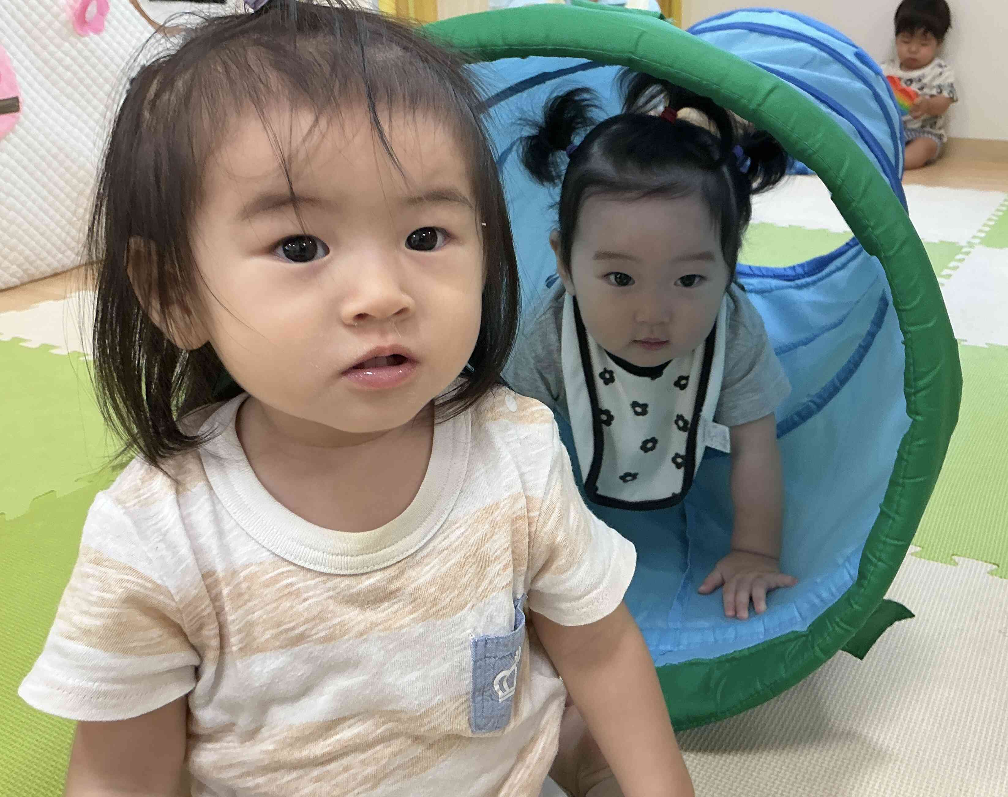 室内遊び!ひよこ組(0歳児)