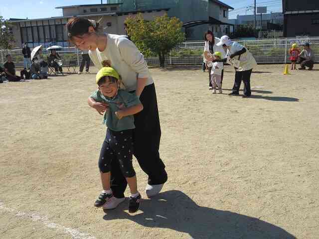 触れ合い運動会・うさぎ組