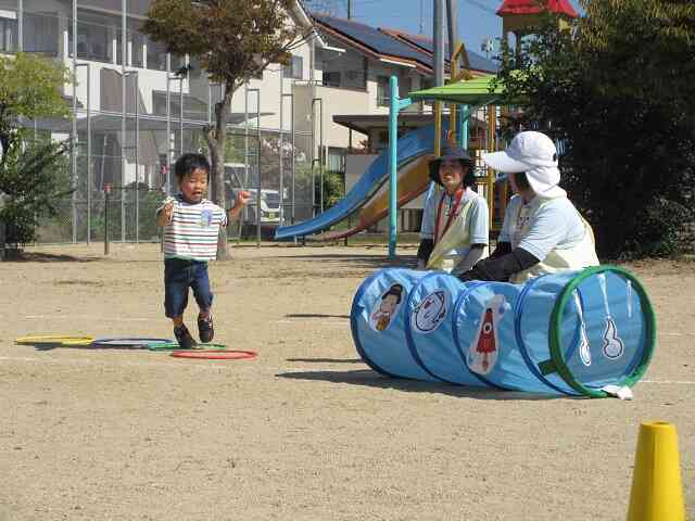 トンネルに挑戦