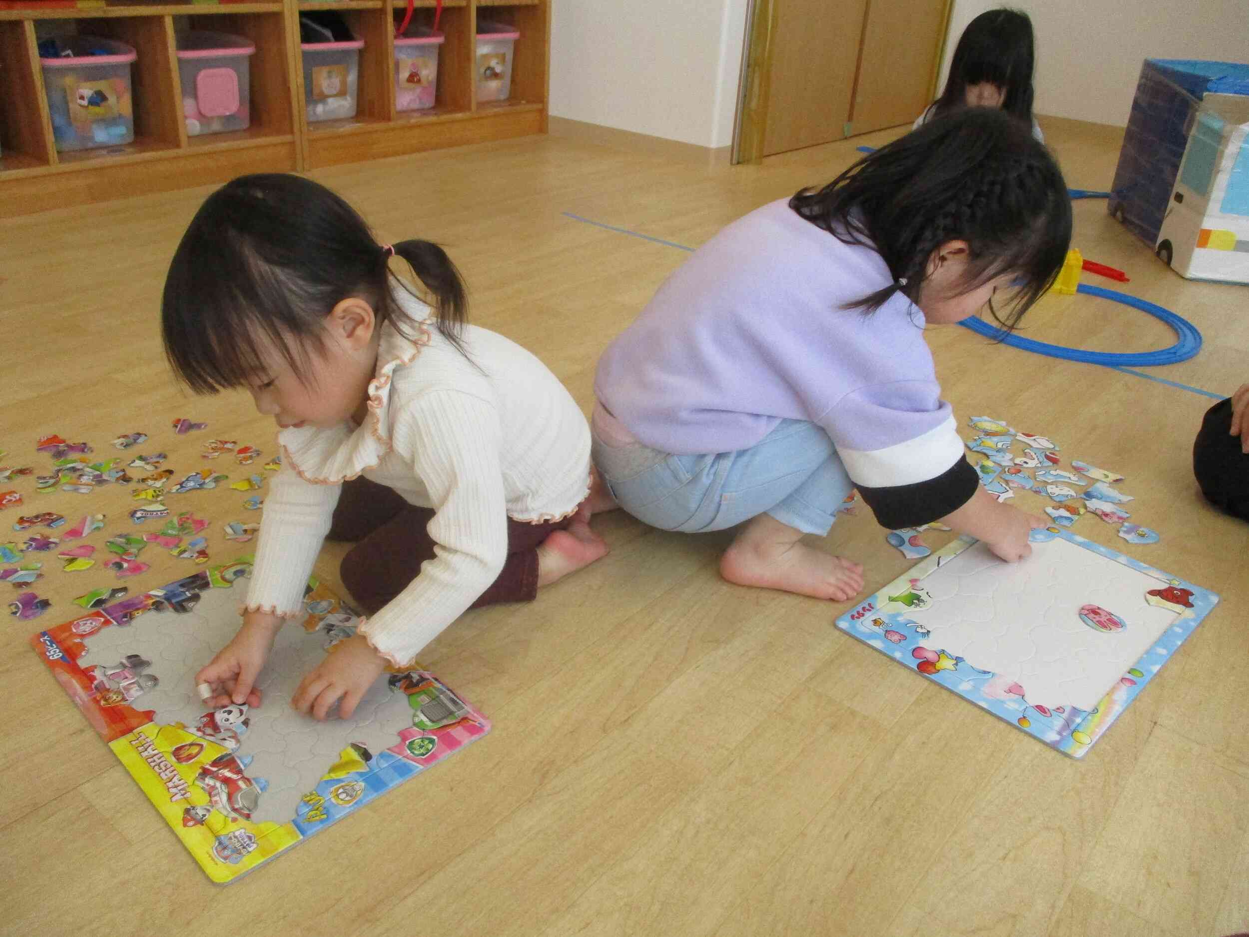 じっくりとパズル遊び！