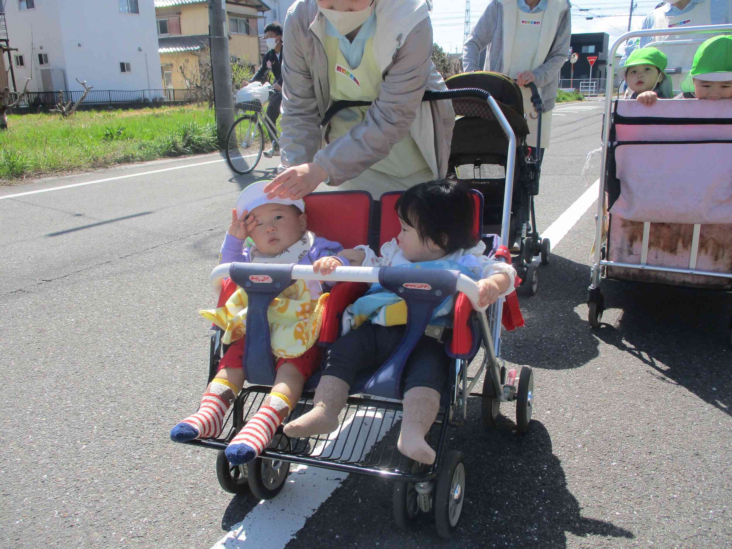 おそとってきもちいいね～