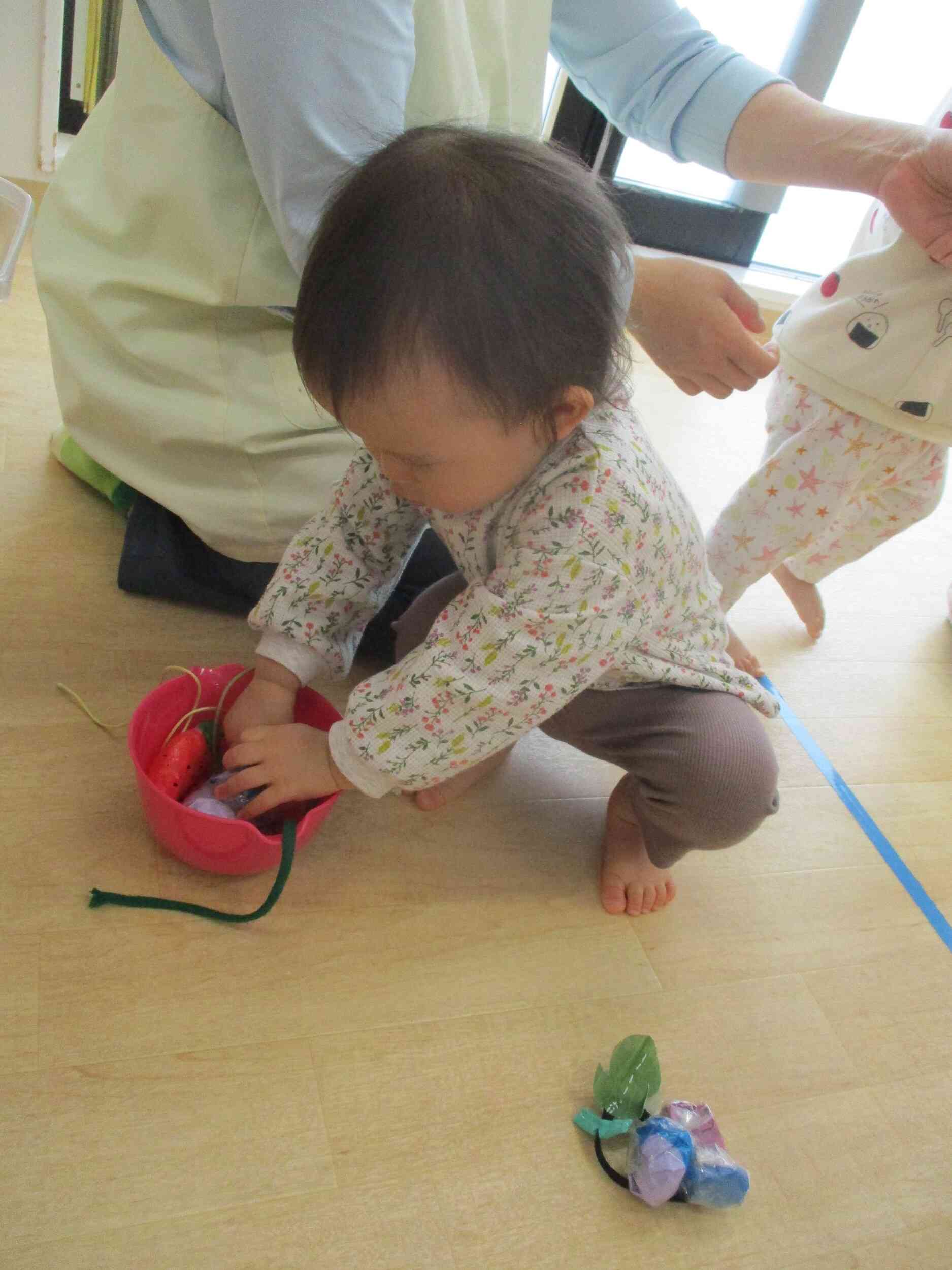 ぎゅっと詰めてもっともっと取るんだもん