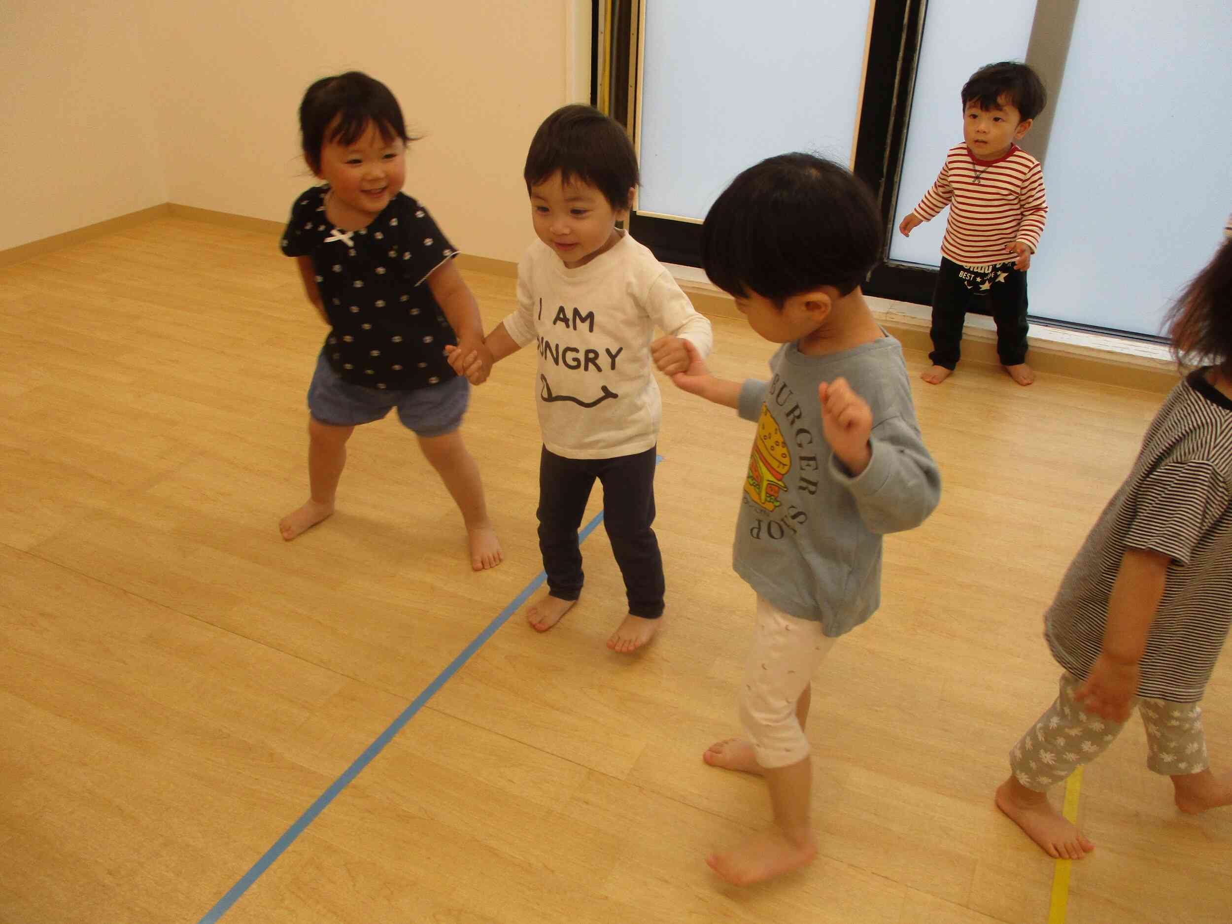 大好きなバナナ体操。