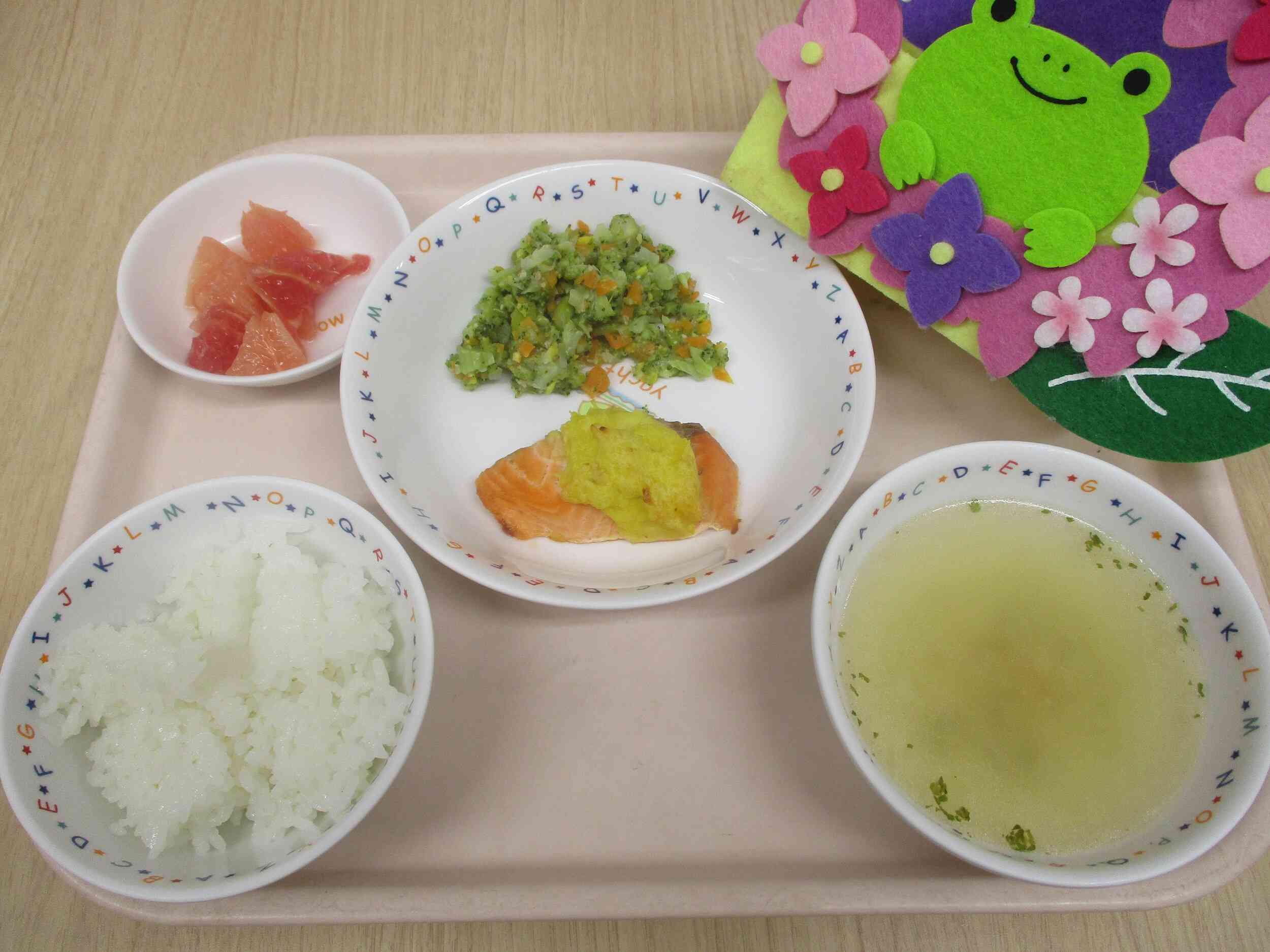 6月10日(火)のお給食