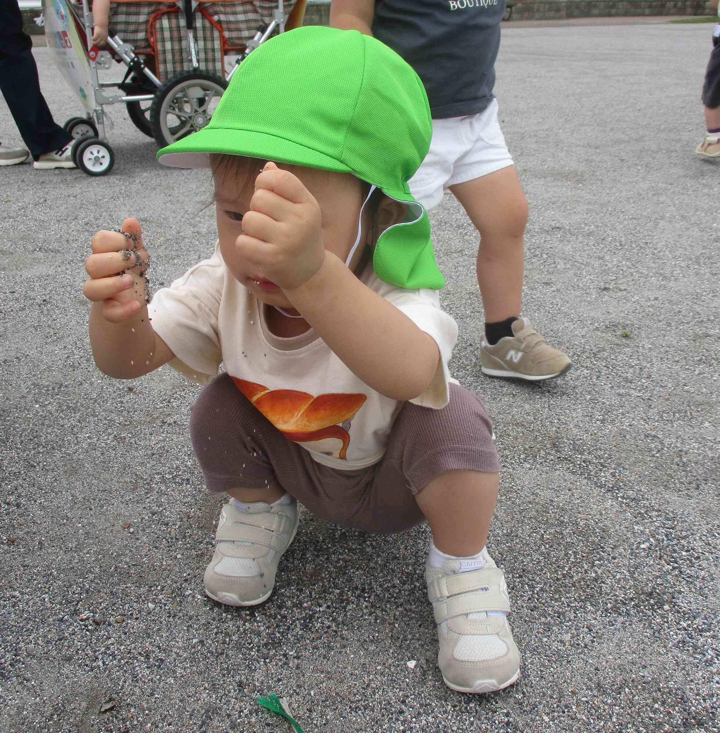 私はお砂が楽しいな。