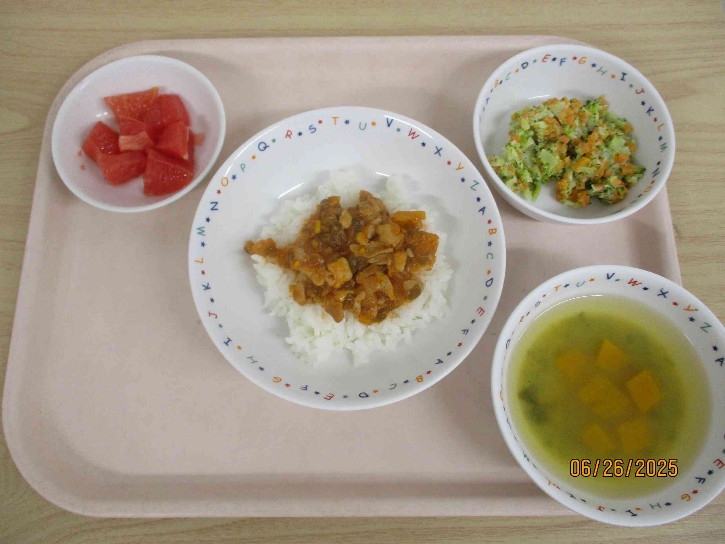 6月26日(木)のお給食