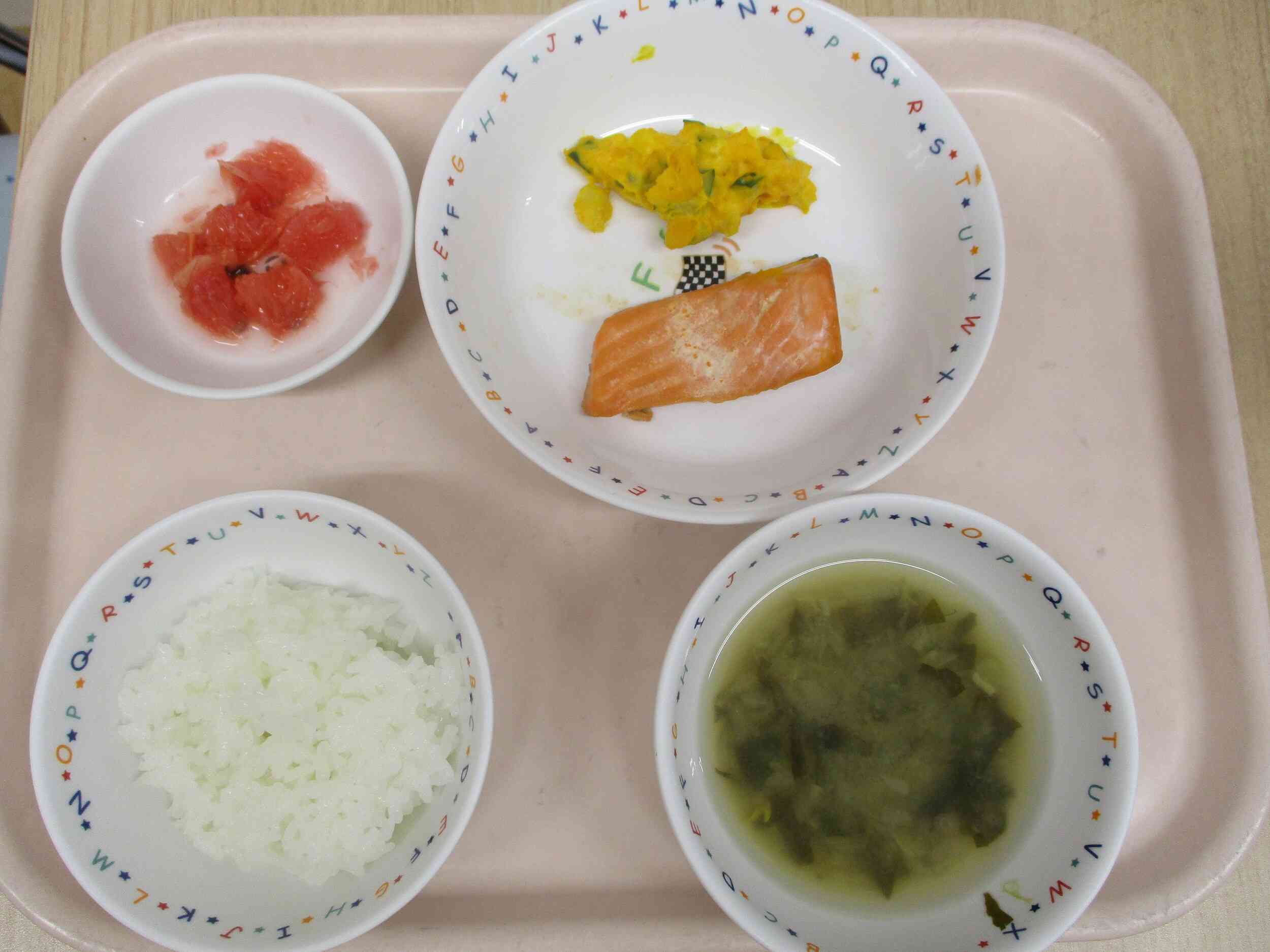 9月3日（水）のお給食。