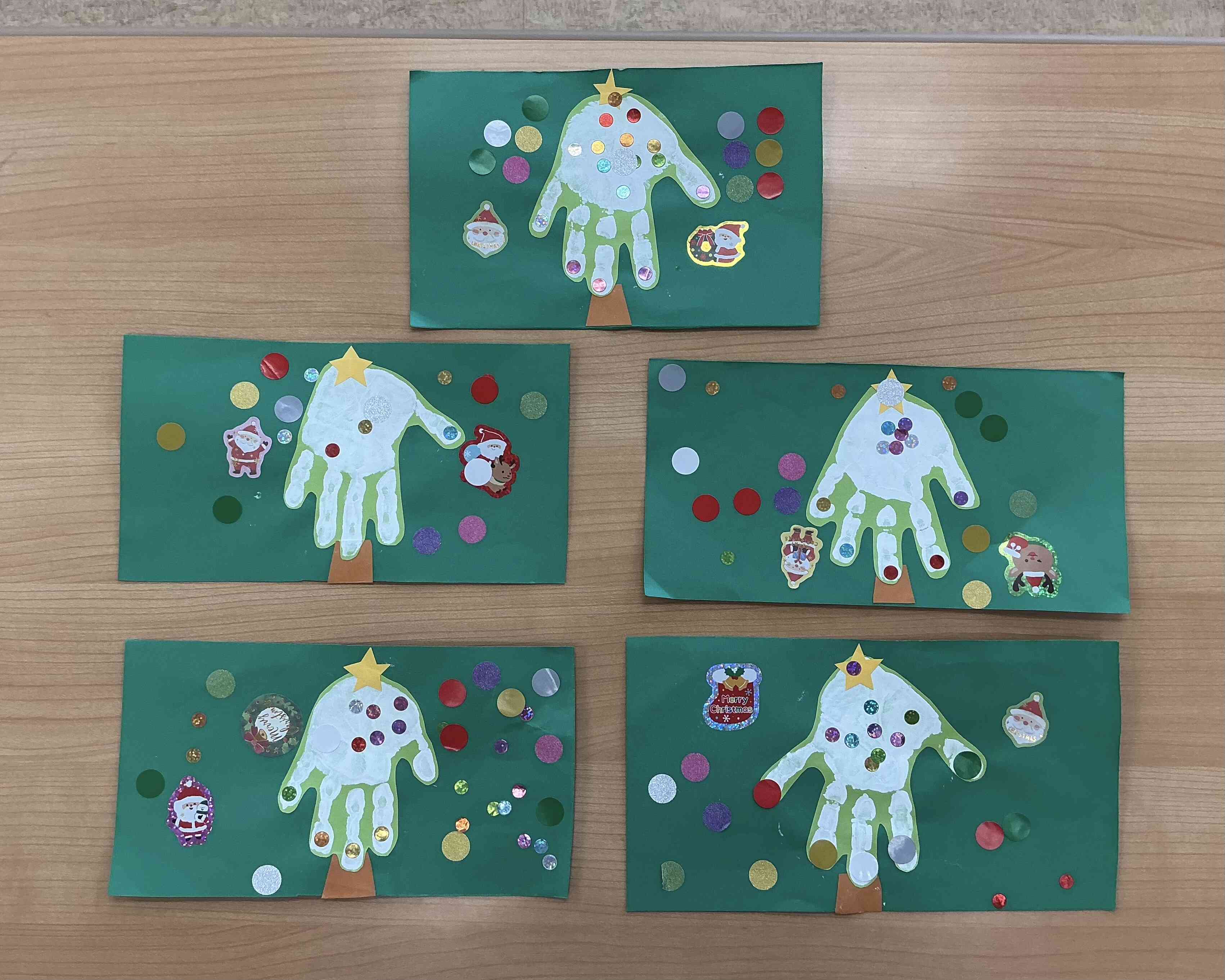 クリスマス持ち帰り製作。