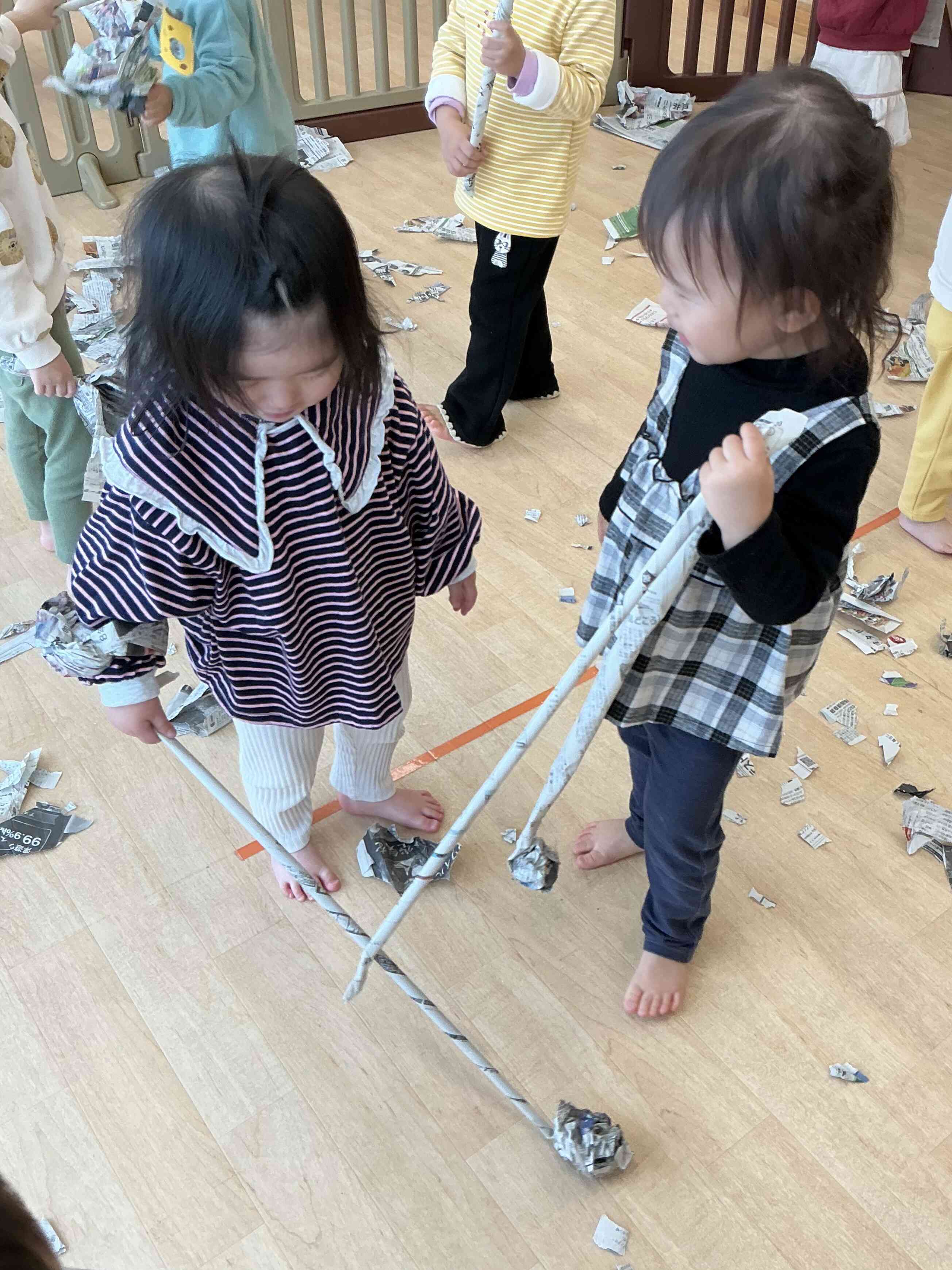 いっしょにしよ〜。