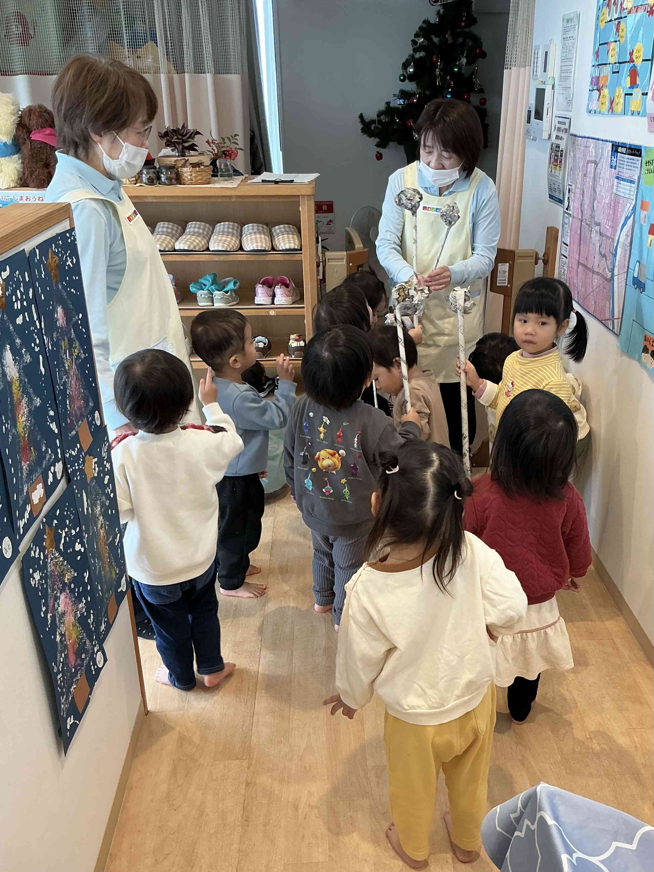 園長先生みて〜。