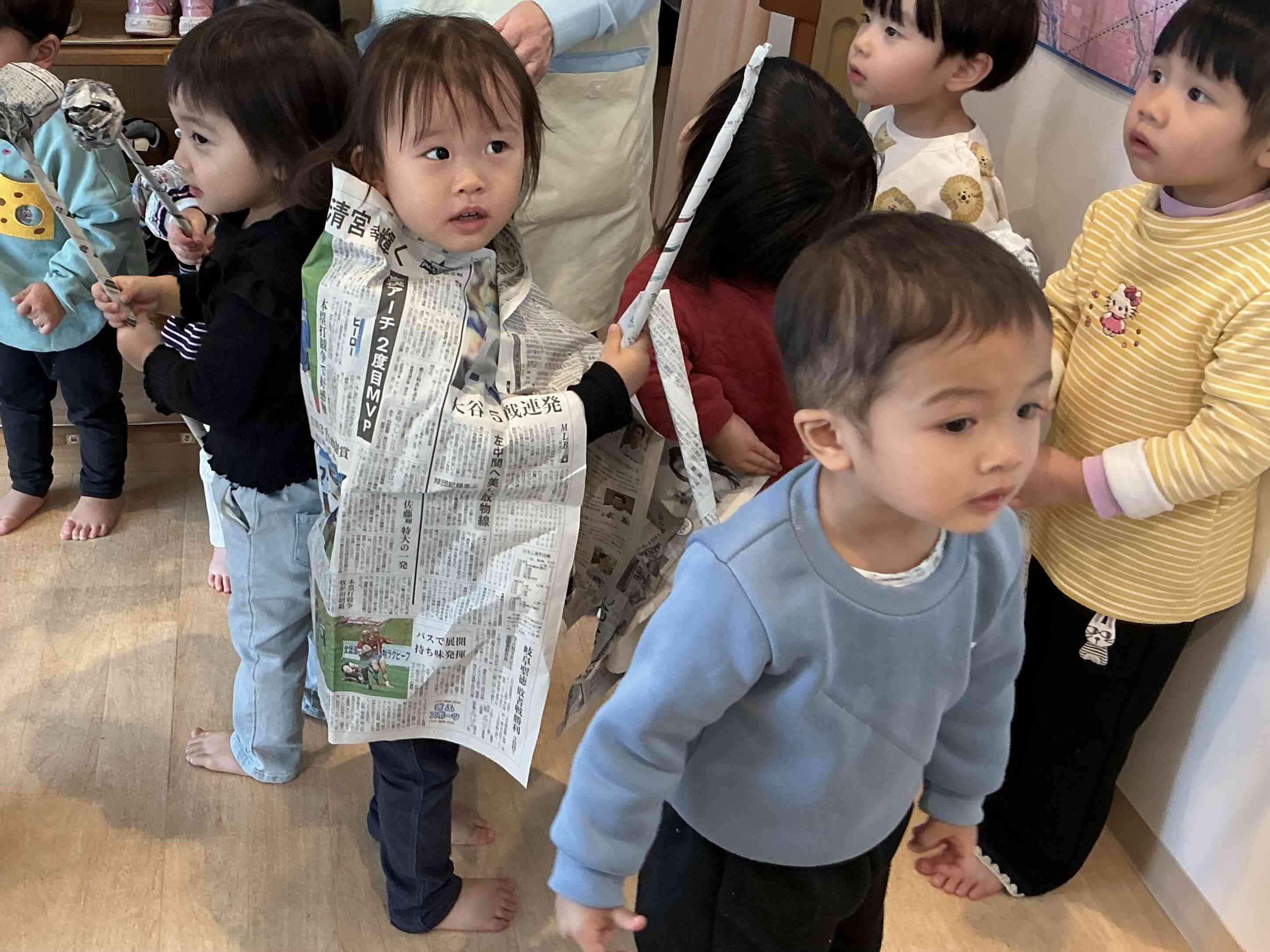 マントも作ってもらったよ！