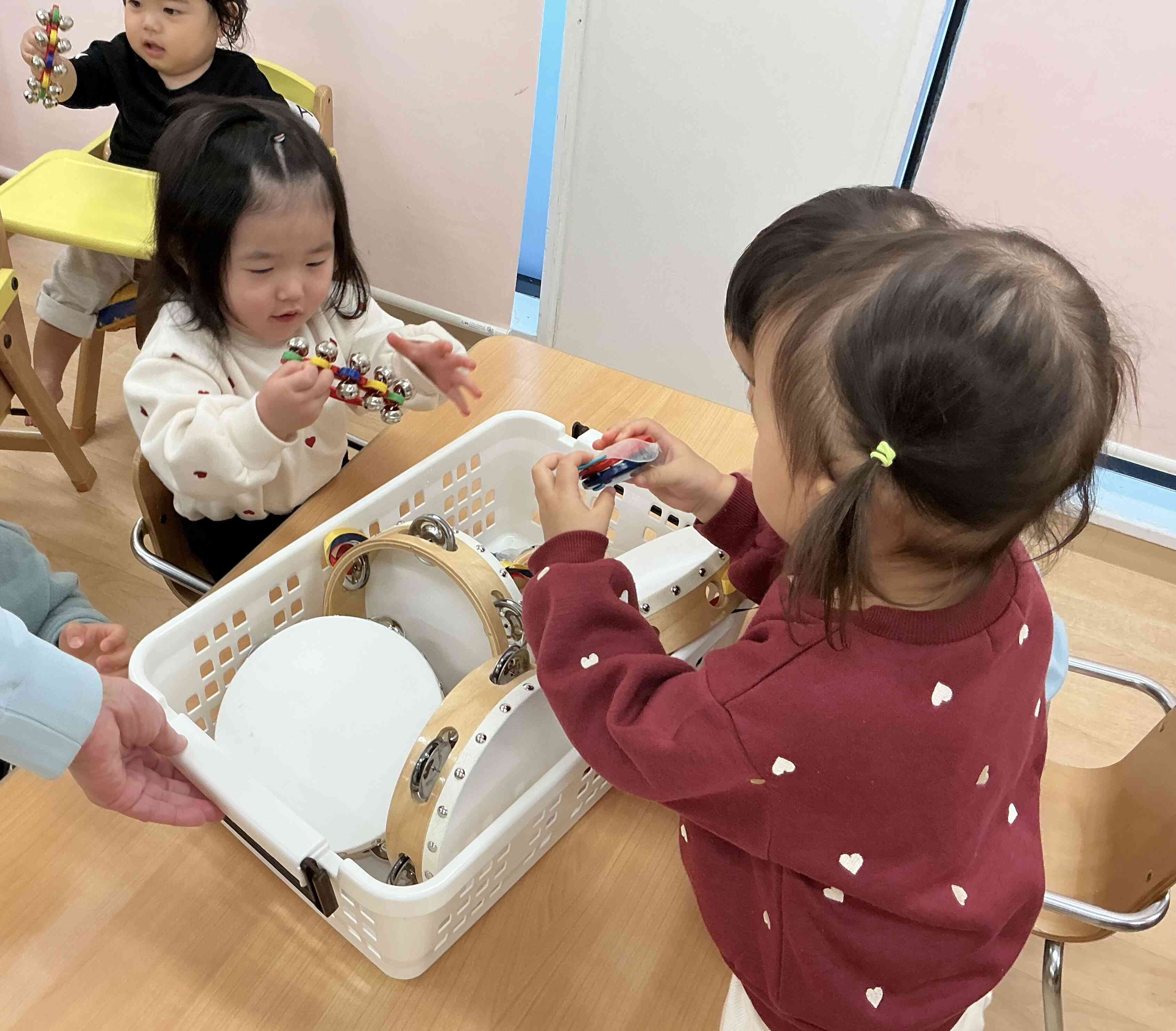 楽器で演奏もしたよ