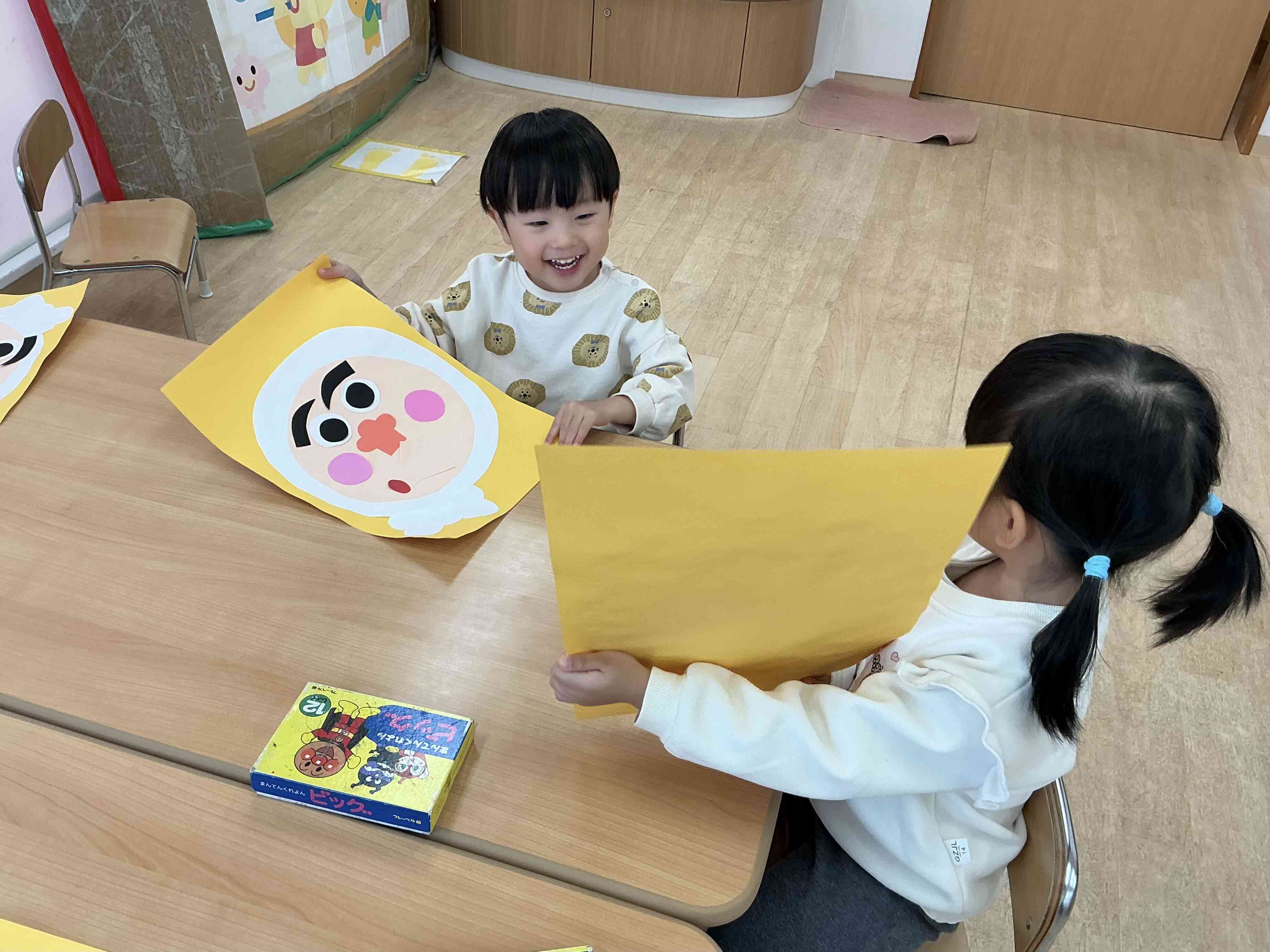 うさぎ組。（ひょっとこさん）