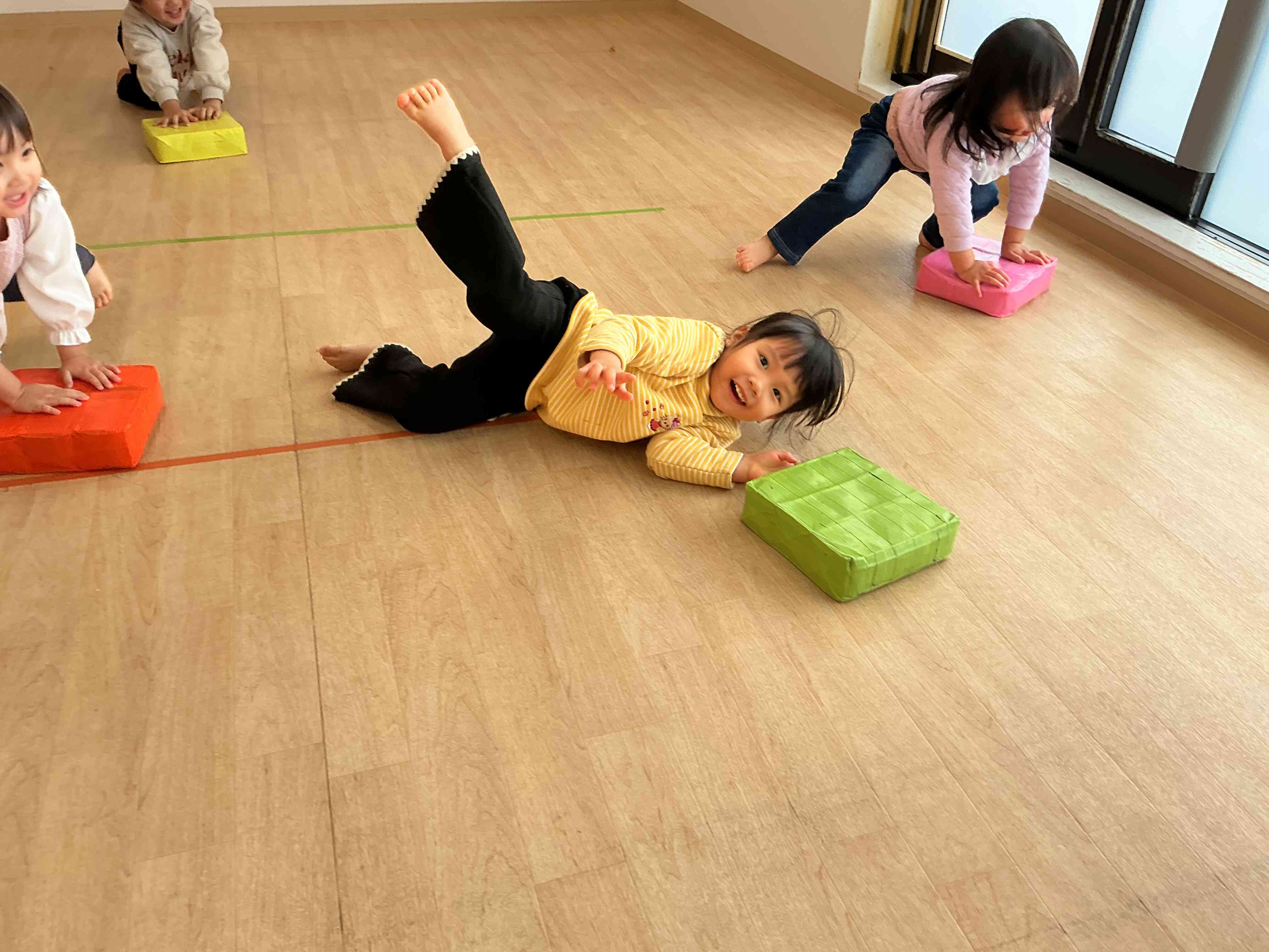 遊びの様子。(1.2歳児)