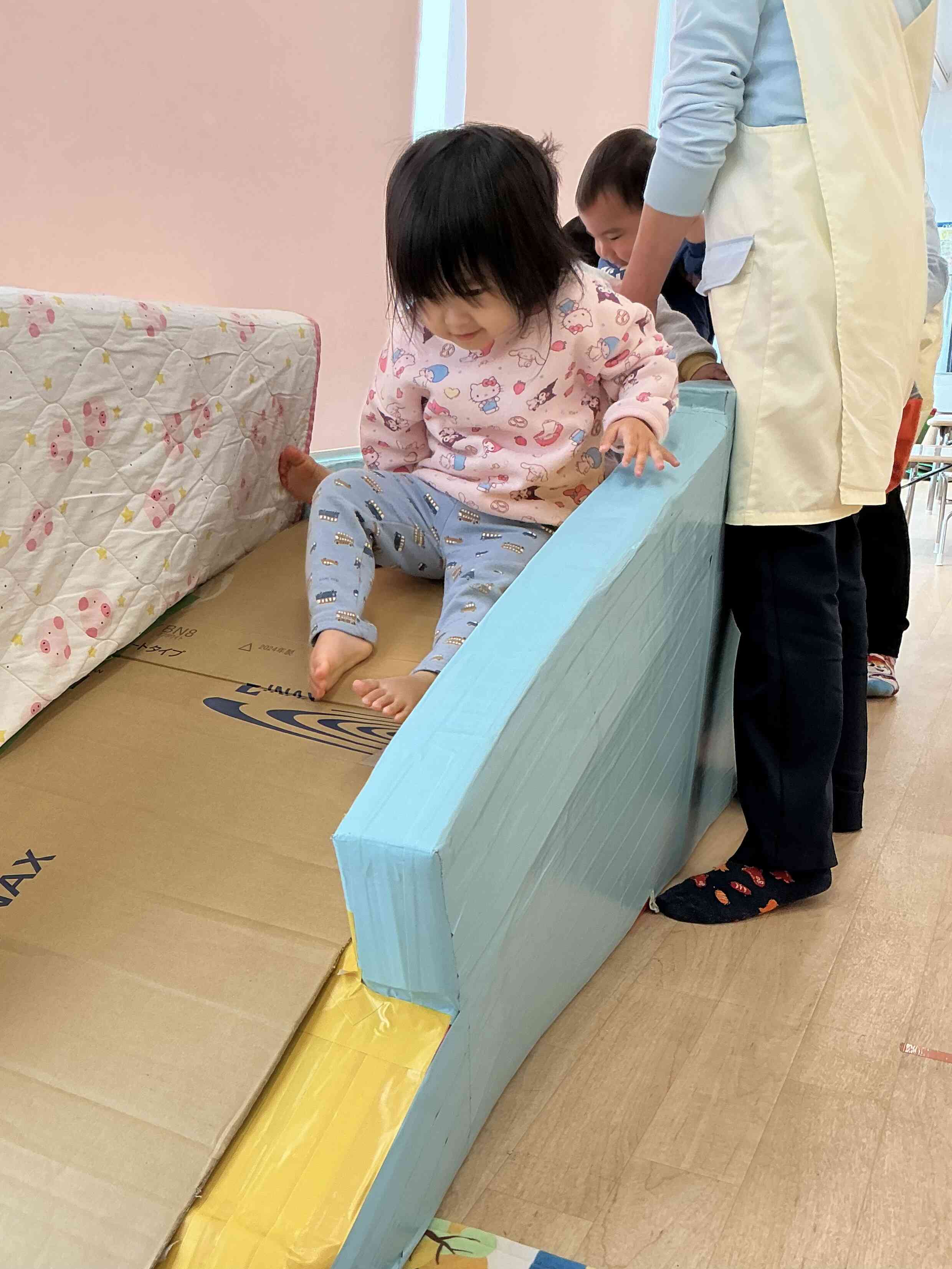 ゆっくりすべろ〜。