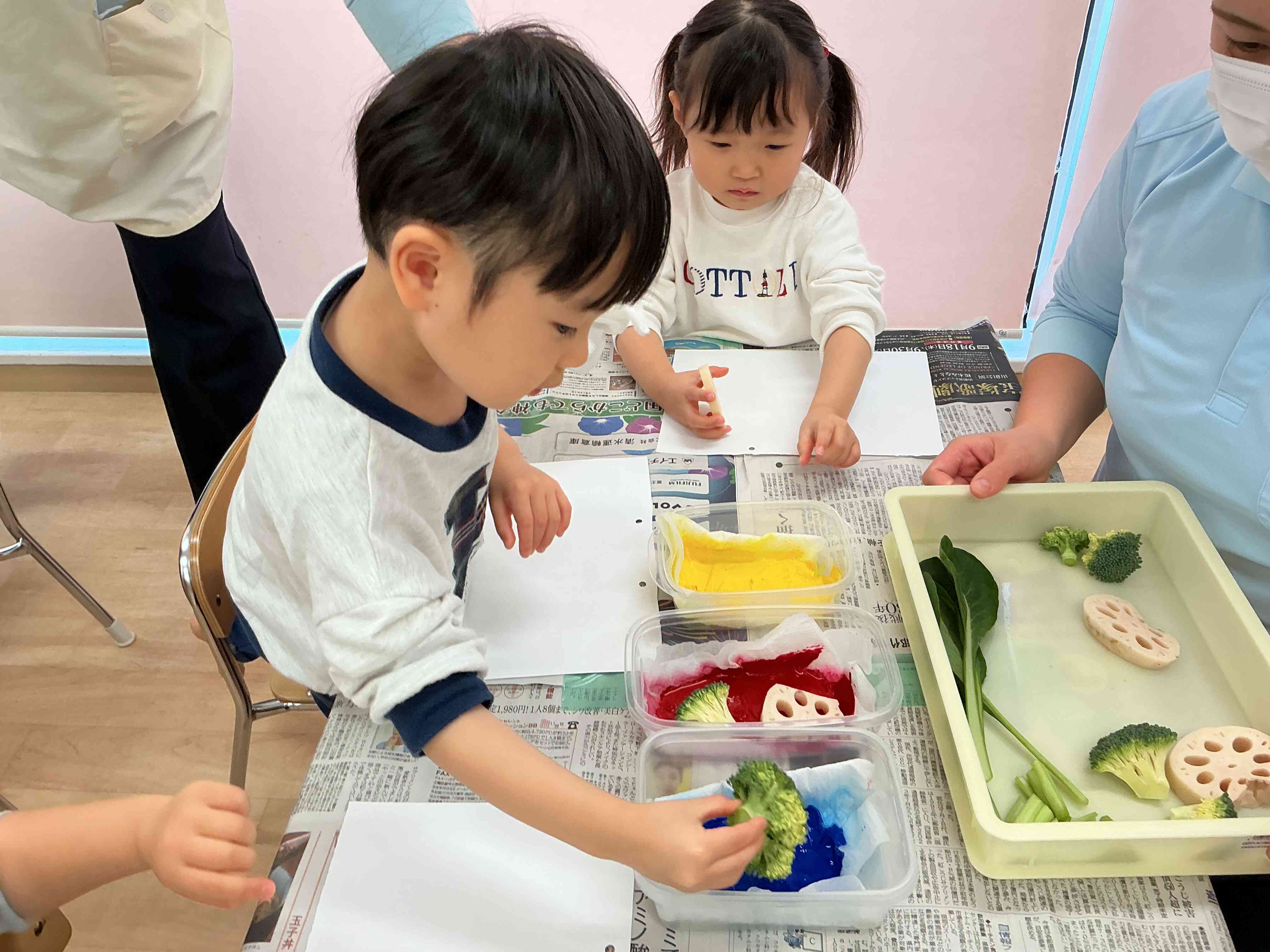 さあ〜スタンプを押してみよう‼︎